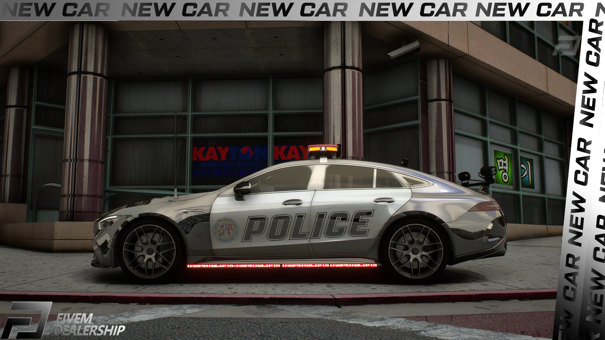 [ELS] Mercedes AMG GT63 US Police - Image 2