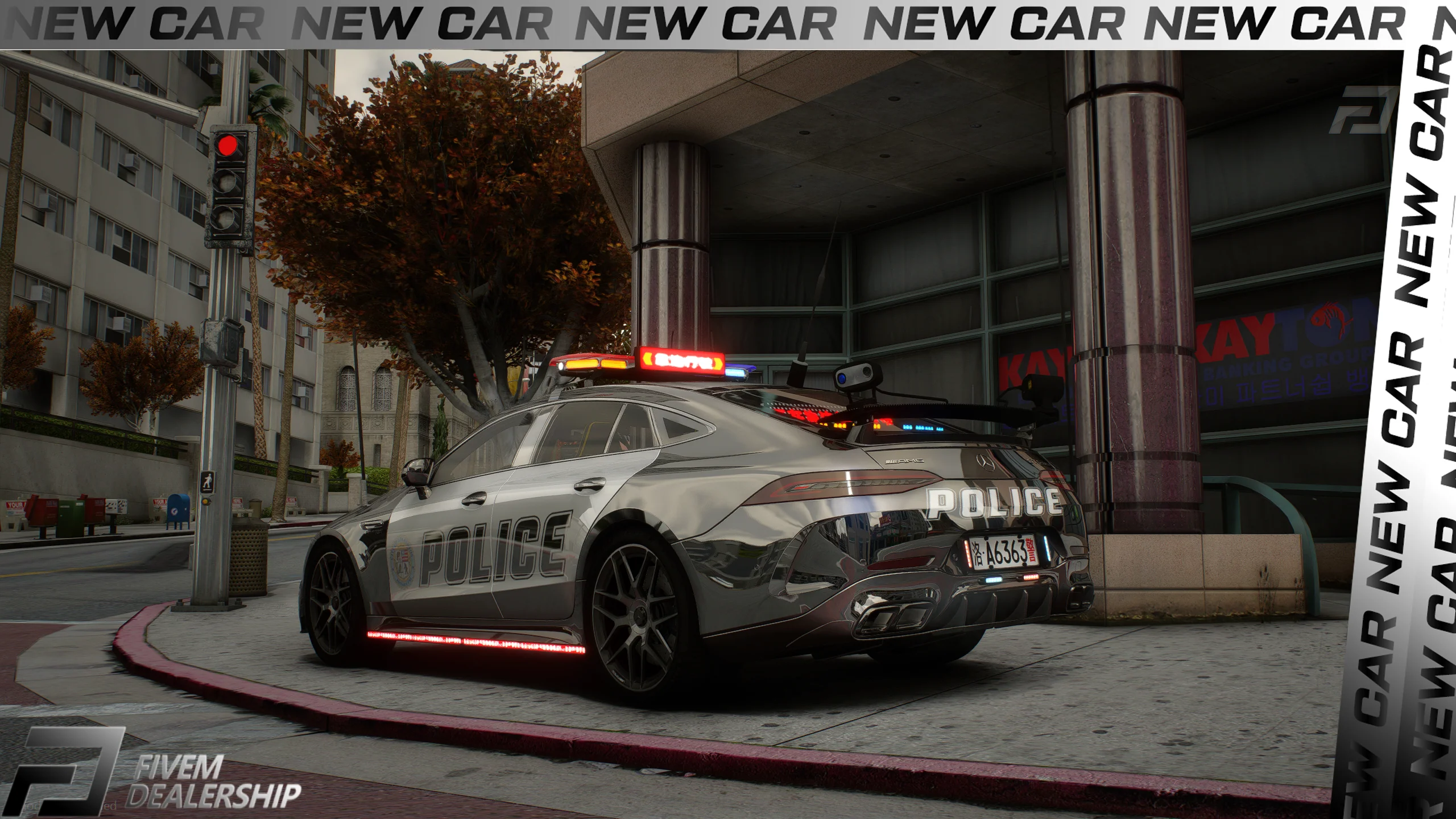 [ELS] Mercedes AMG GT63 US Police - Image 3