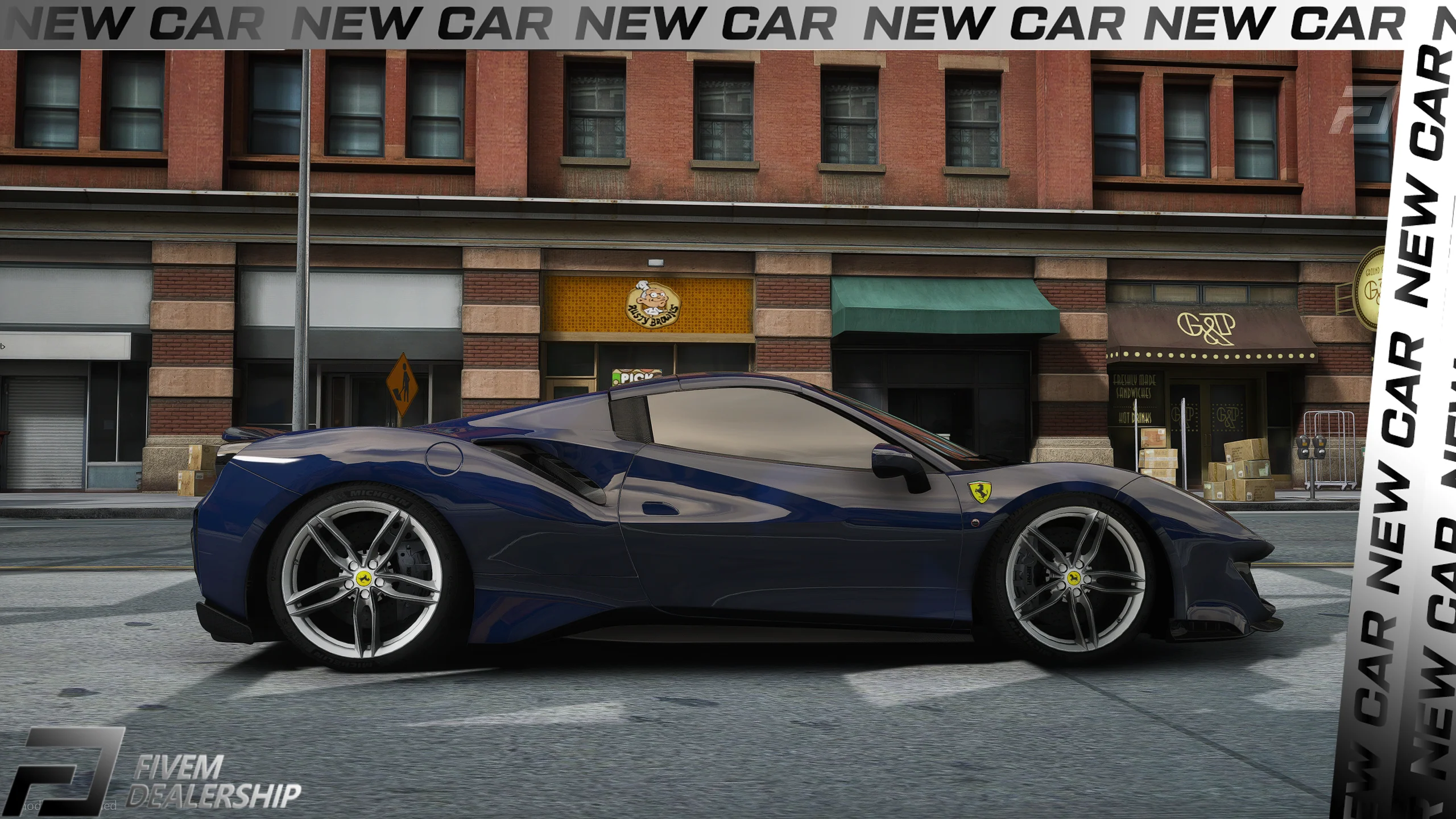 Ferrari 488 Pista Spider [Animation Roof] - Image 2