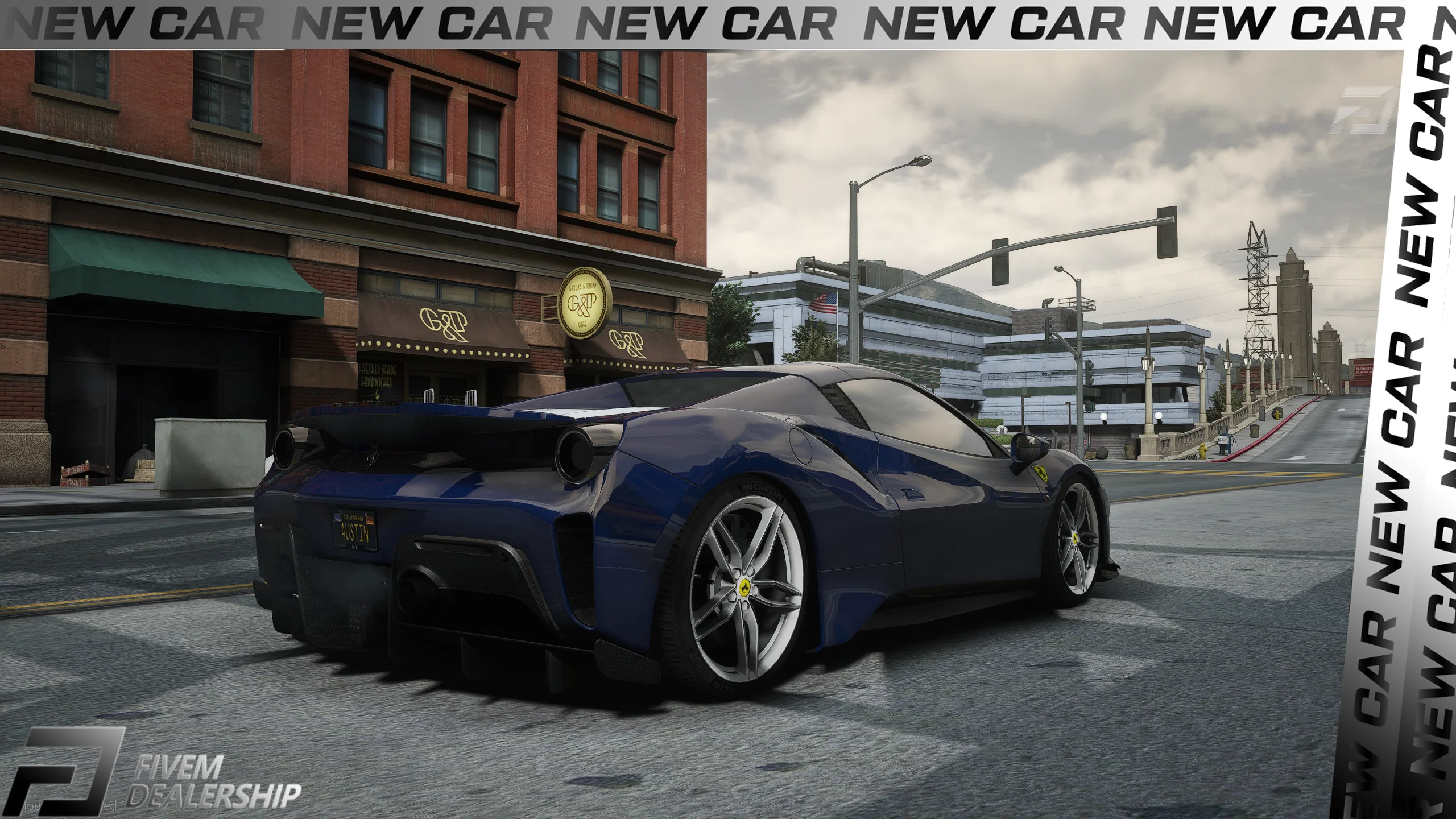 Ferrari 488 Pista Spider [Animation Roof] - Image 3