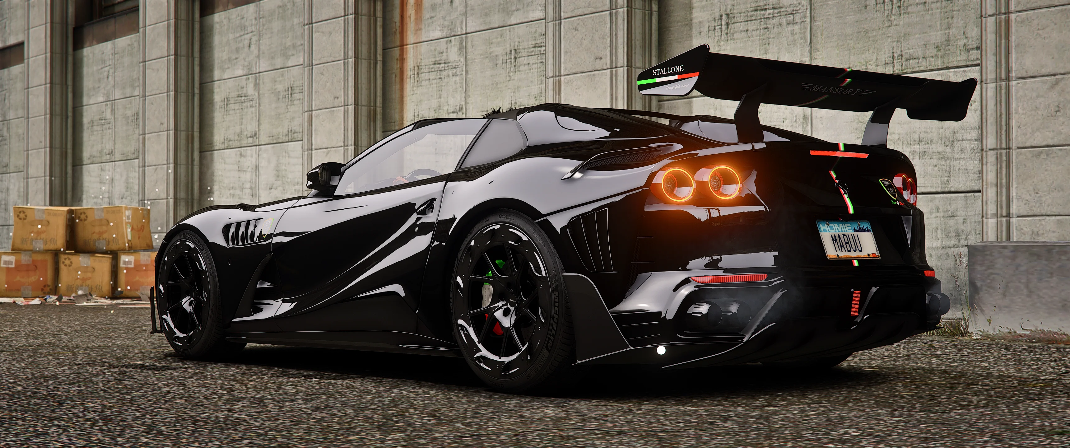 Ferrari 812 Mansory [Animation Roof] v2 - Image 2