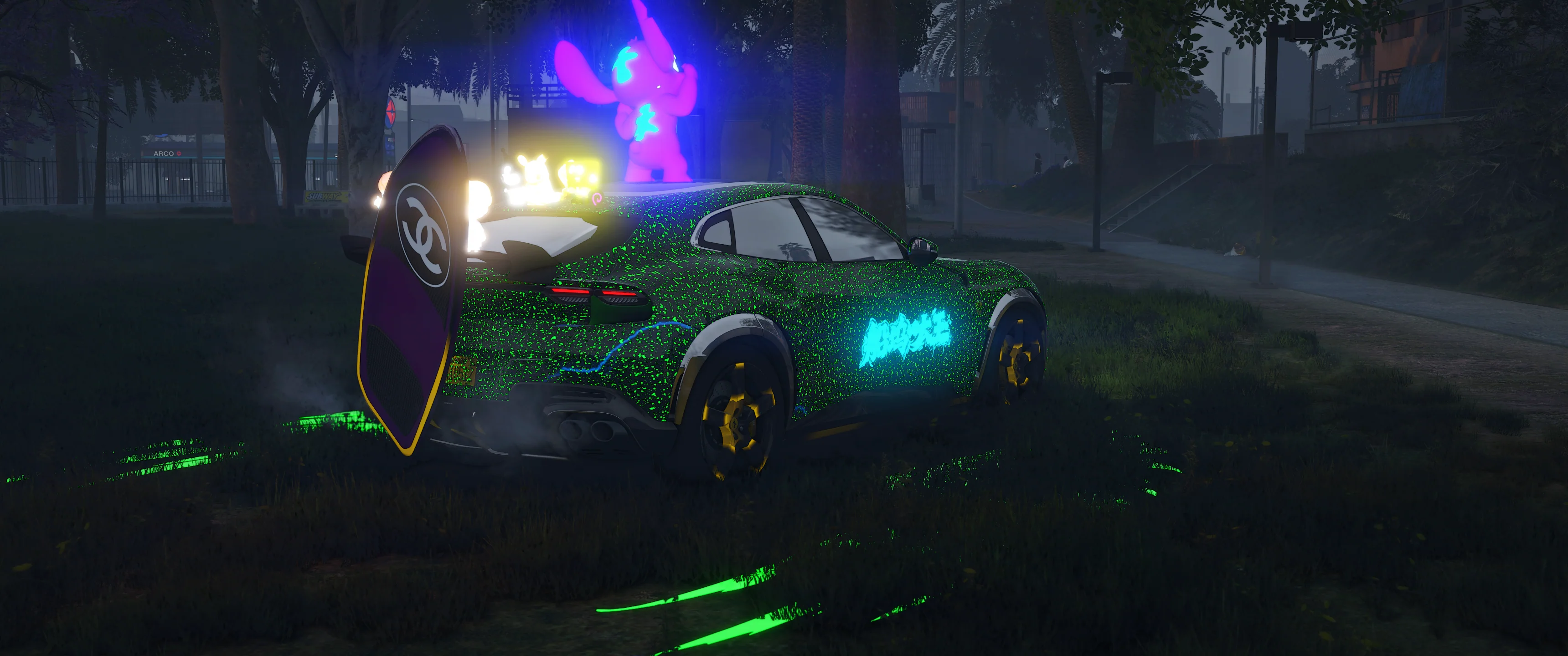 Ferrari Purosangue Stitch 3D [Dinamic Lights] - Image 2
