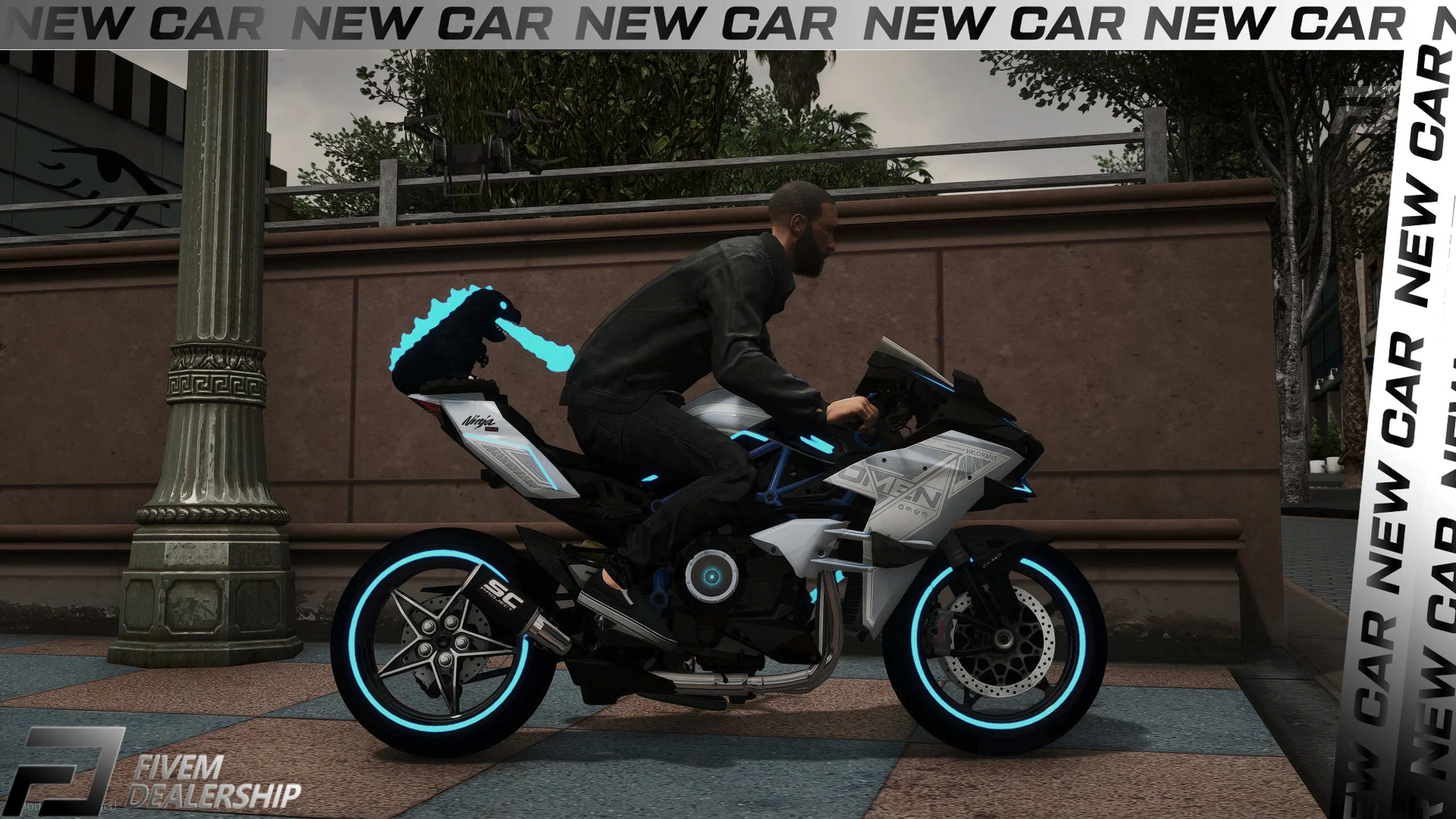 Kawasaki H2R Pbomen [Dinamic Lights] - Image 2