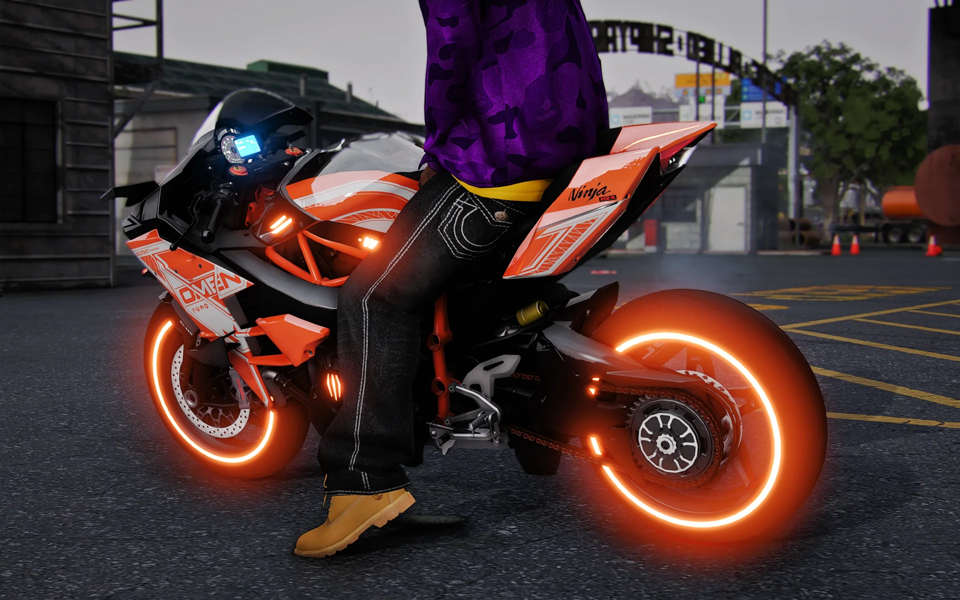 Kawasaki H2r Valorant Omen Forged Carbon - Image 2