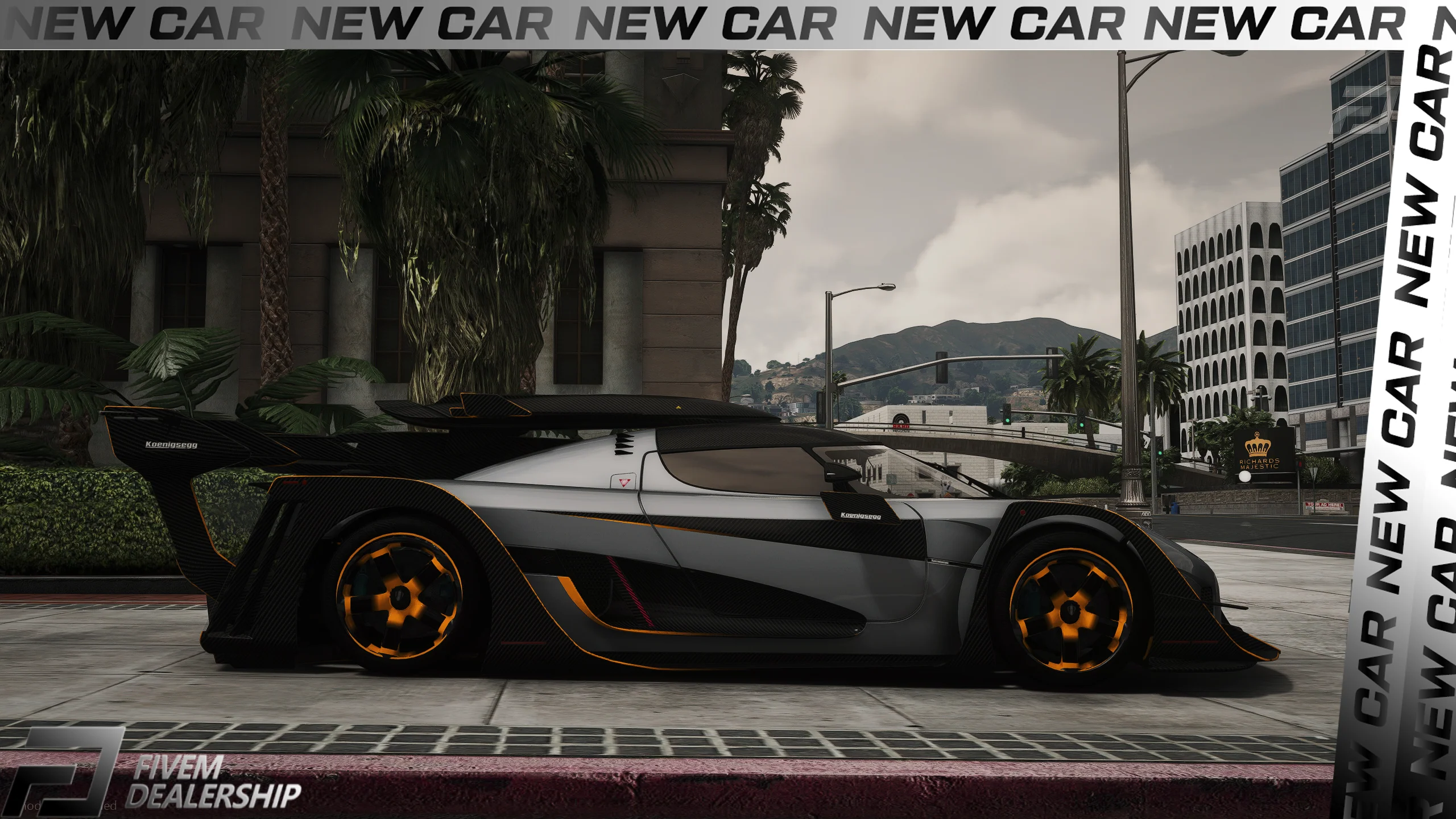 Koenigsegg One GT Police [Dinamic Lights] - Image 2