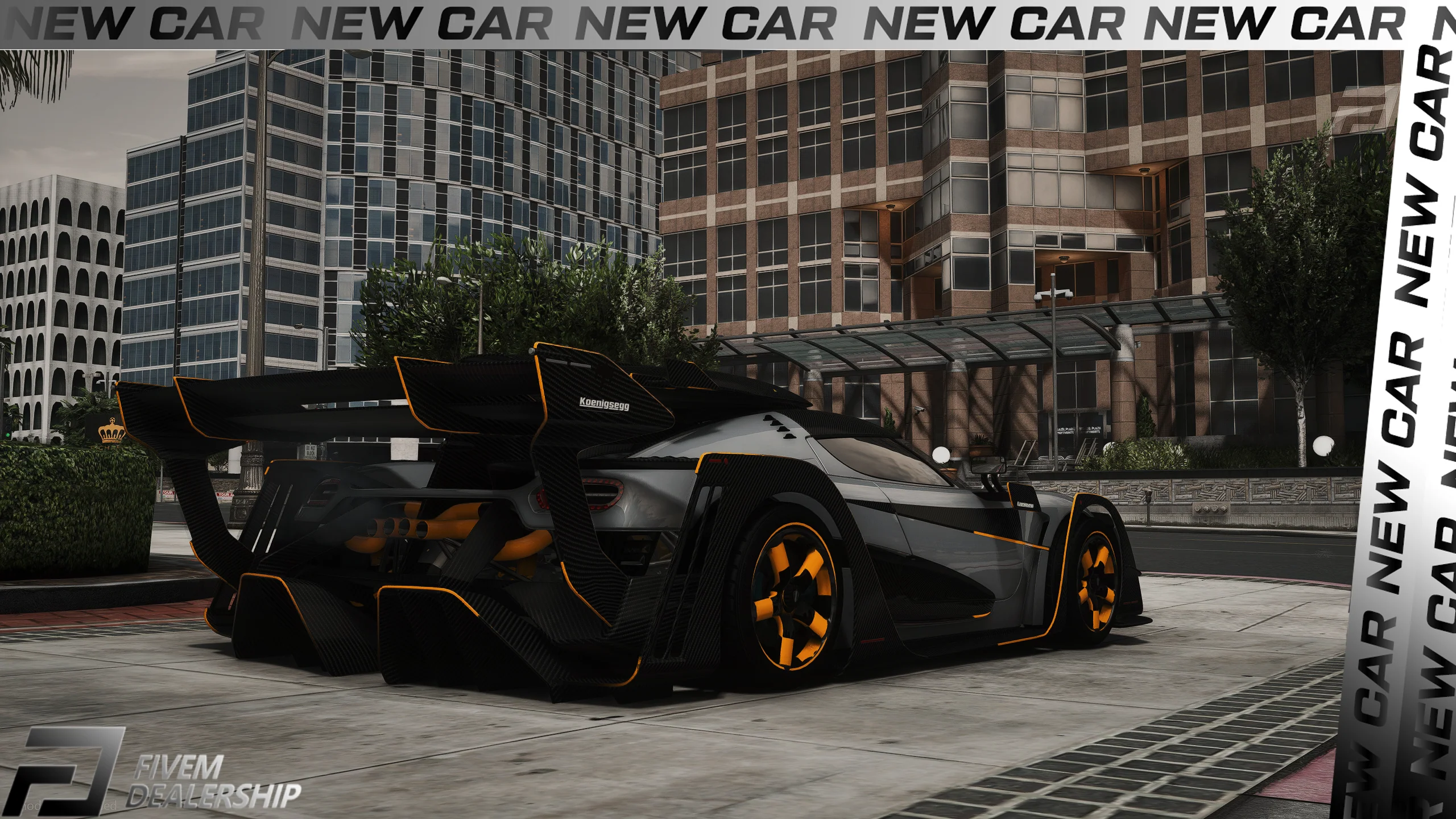 Koenigsegg One GT Police [Dinamic Lights] - Image 3