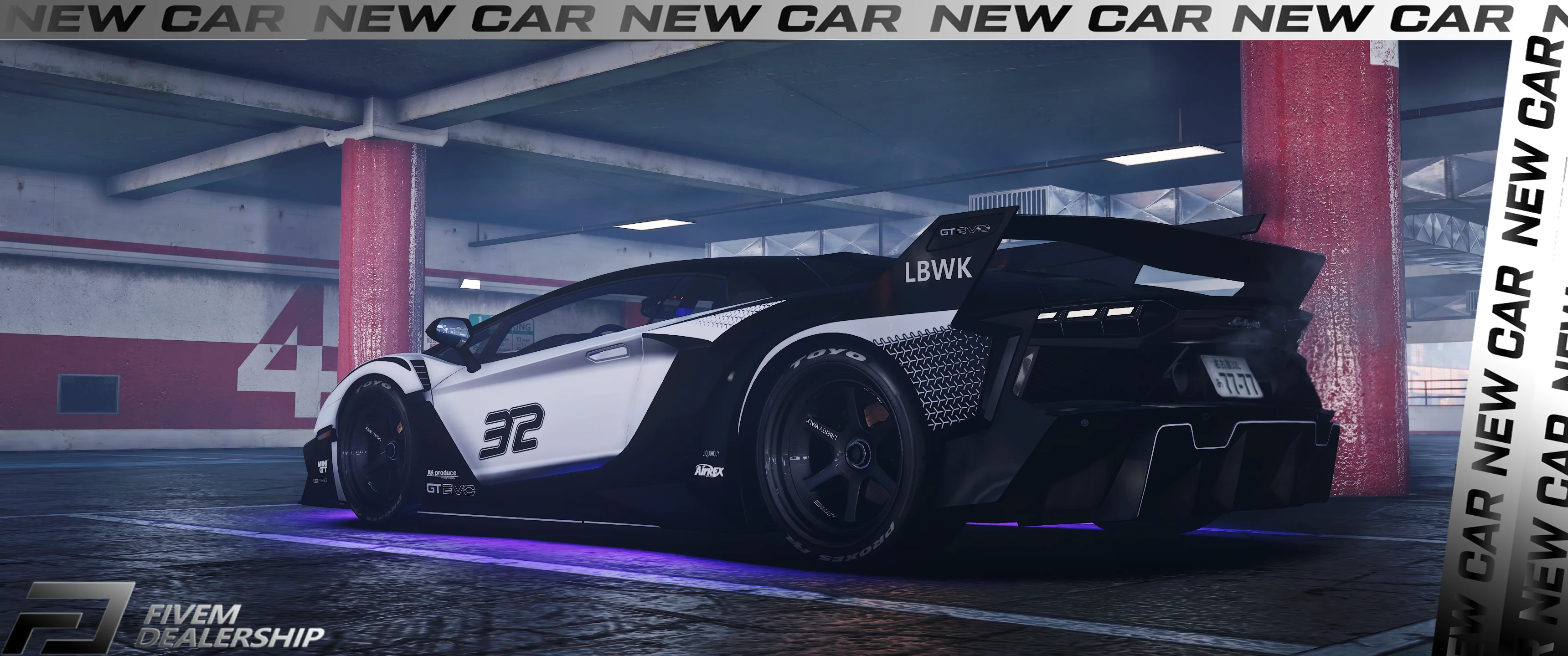 Lamborghini Aventador Ultimae LBWK Silhouette - Image 2