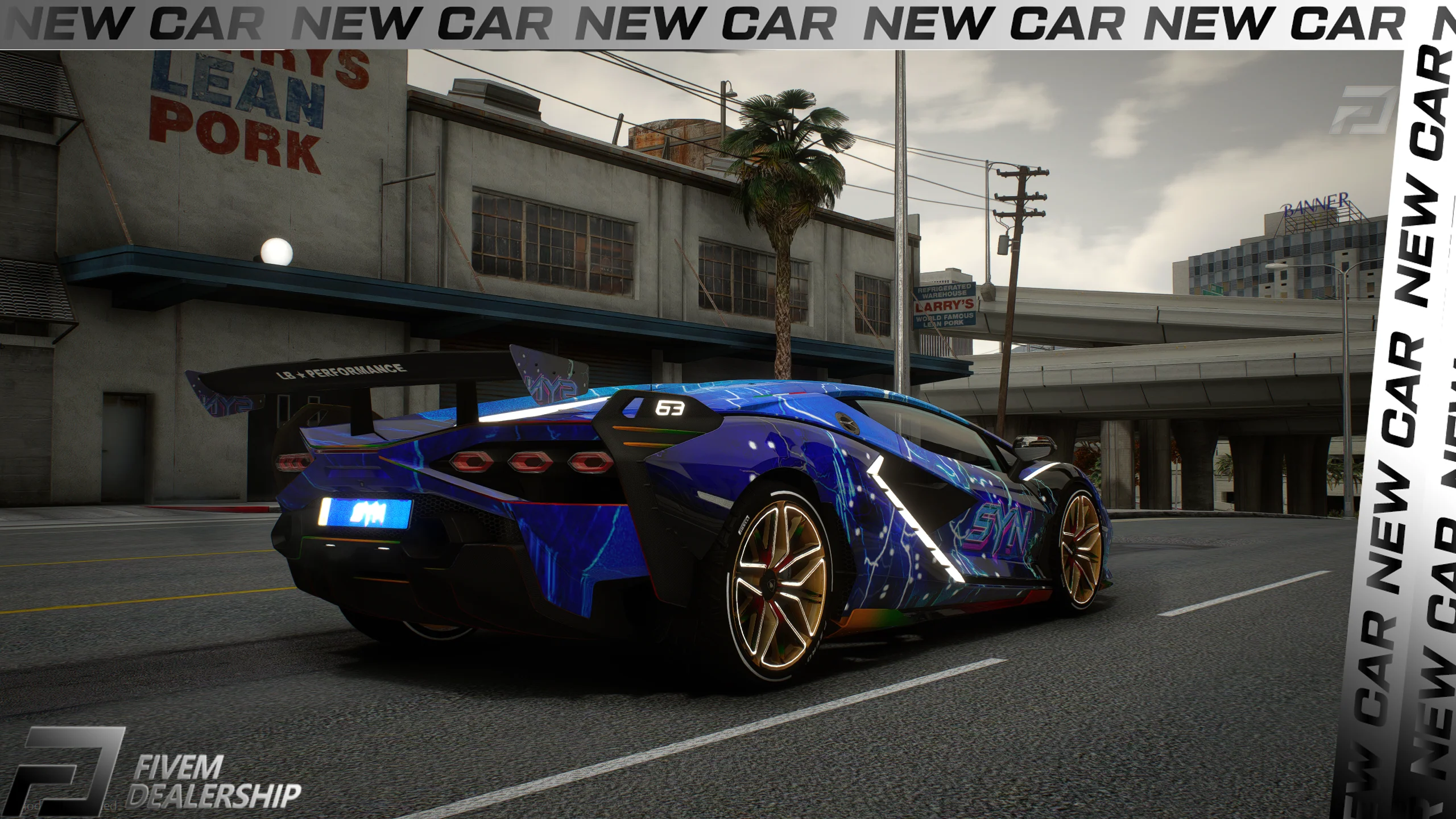 Lamborghini Sian Thunder Fly [Dinamic Lights] - Image 4