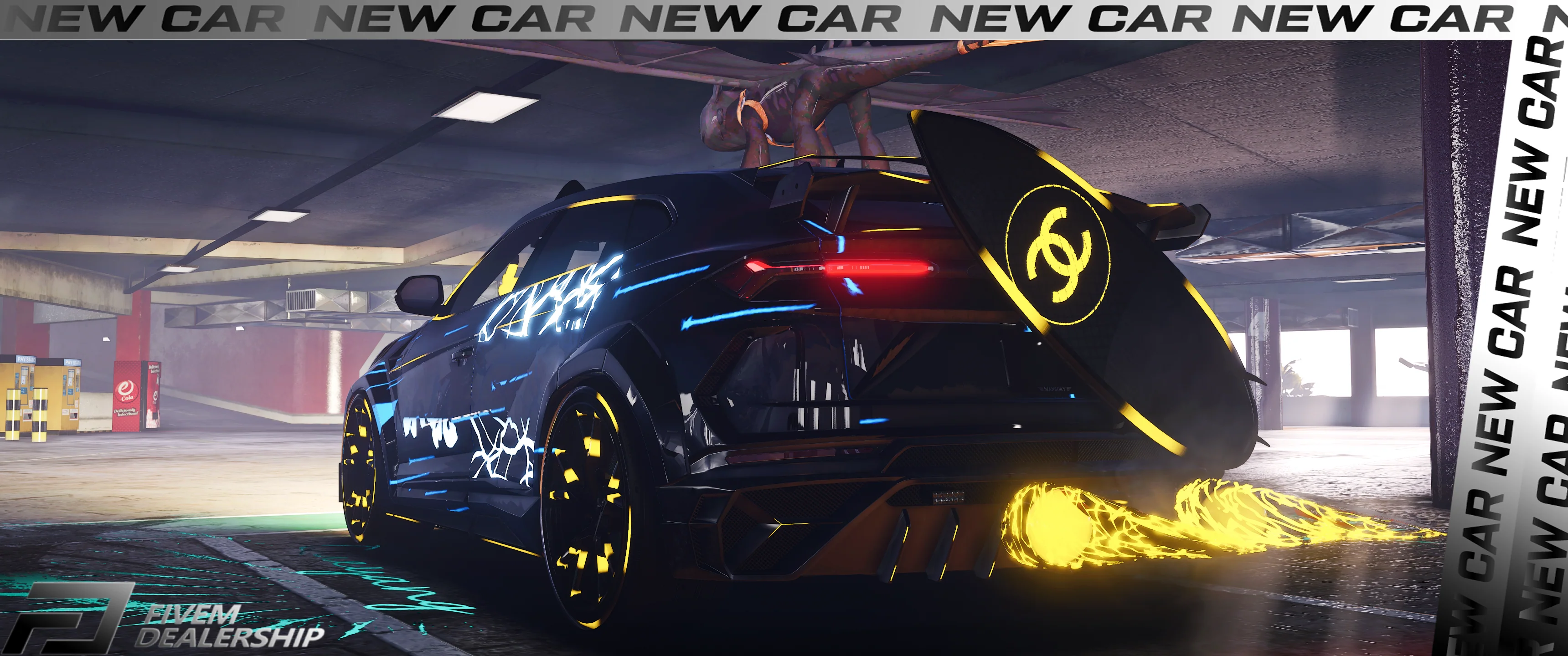 Lamborghini Urus Mansory Police [Dinamic Lights] - Image 2