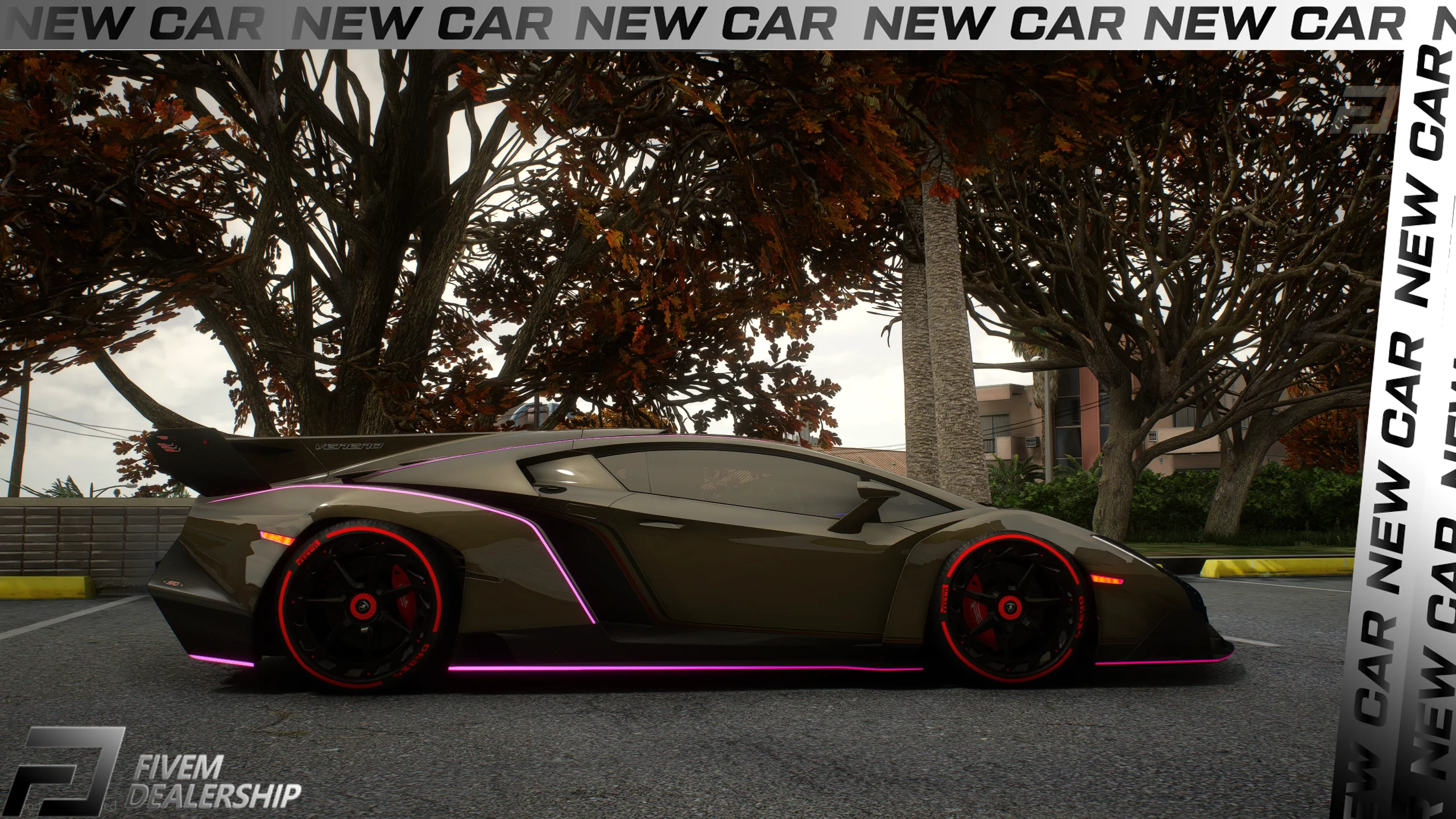 Lamborghini Veneno Police [Dinamic RGB Lights] - Image 2