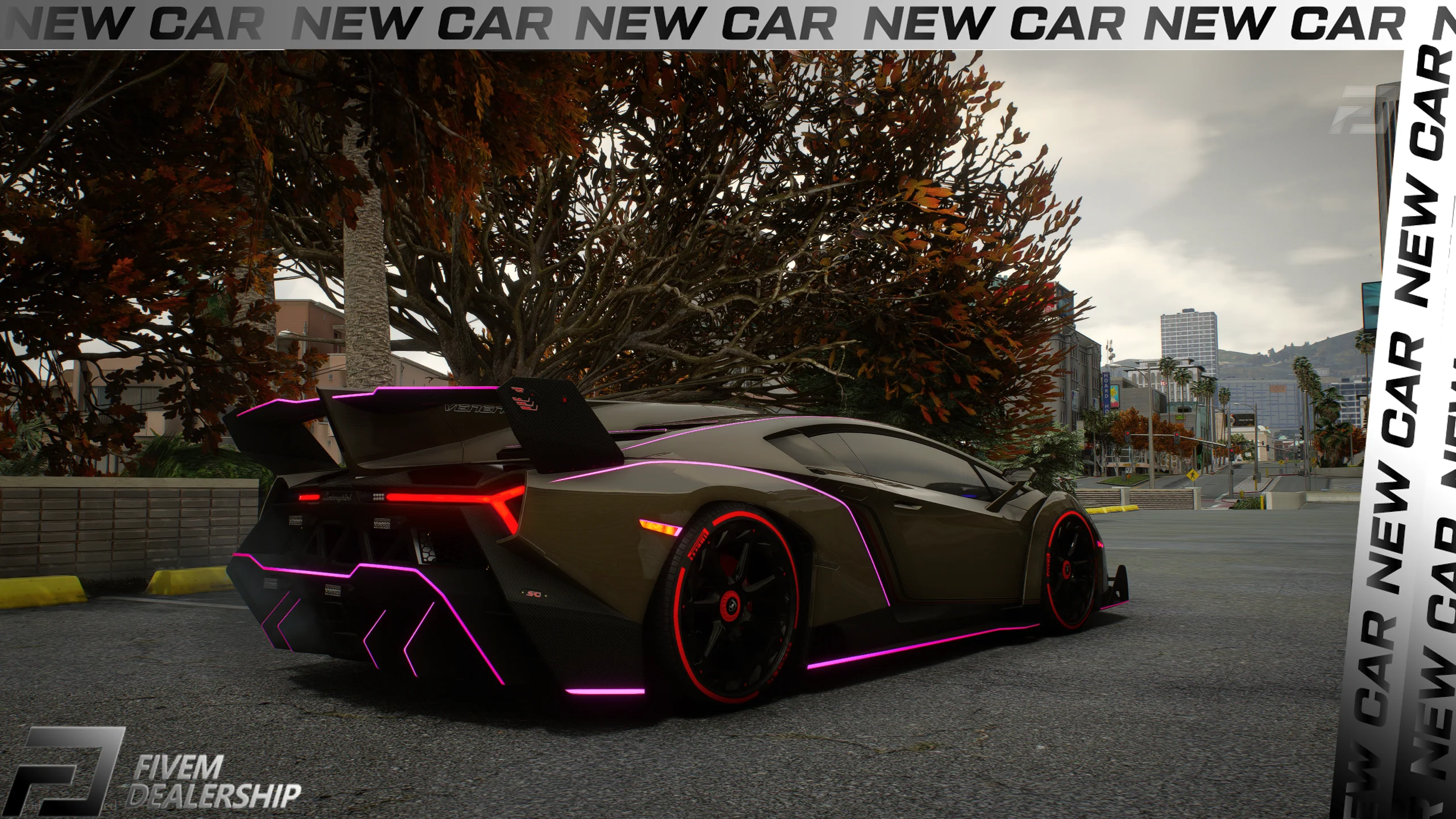 Lamborghini Veneno Police [Dinamic RGB Lights] - Image 3