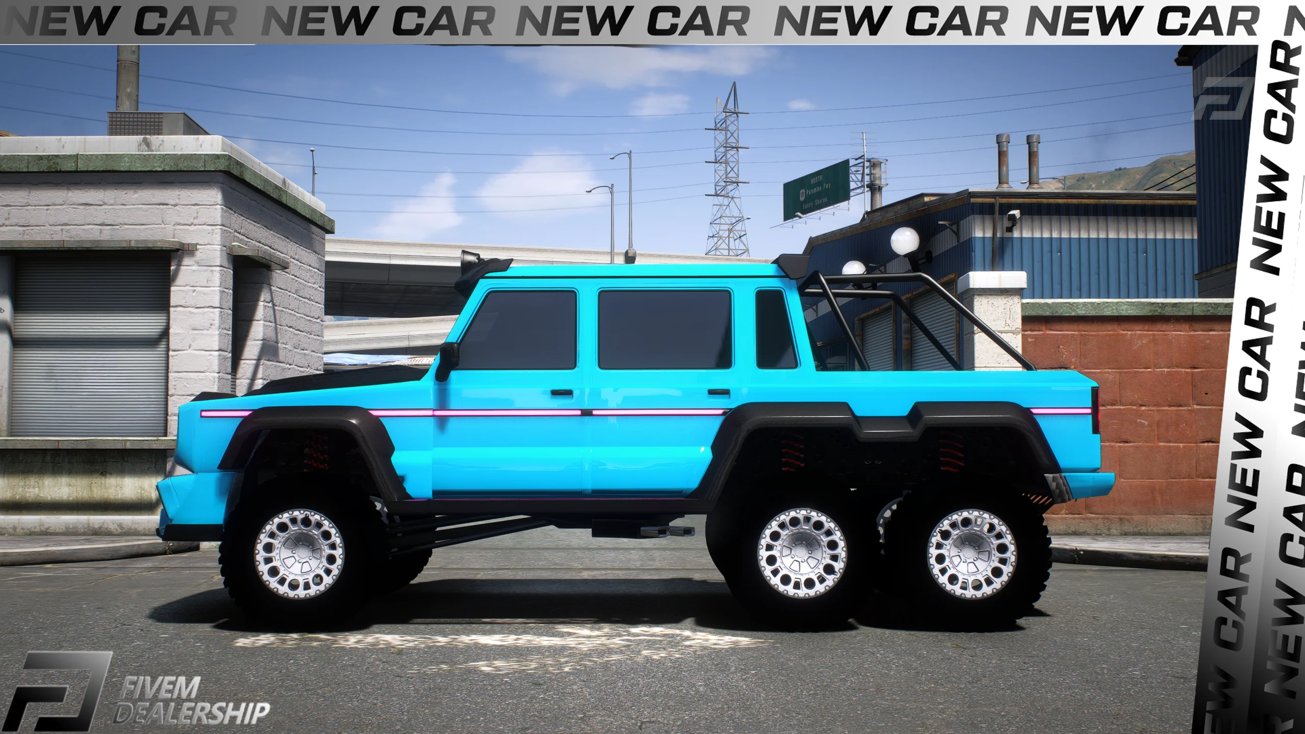 (Lore Friendly) Benefactor Dubsta 6x6 [Animated Lights] - Image 2