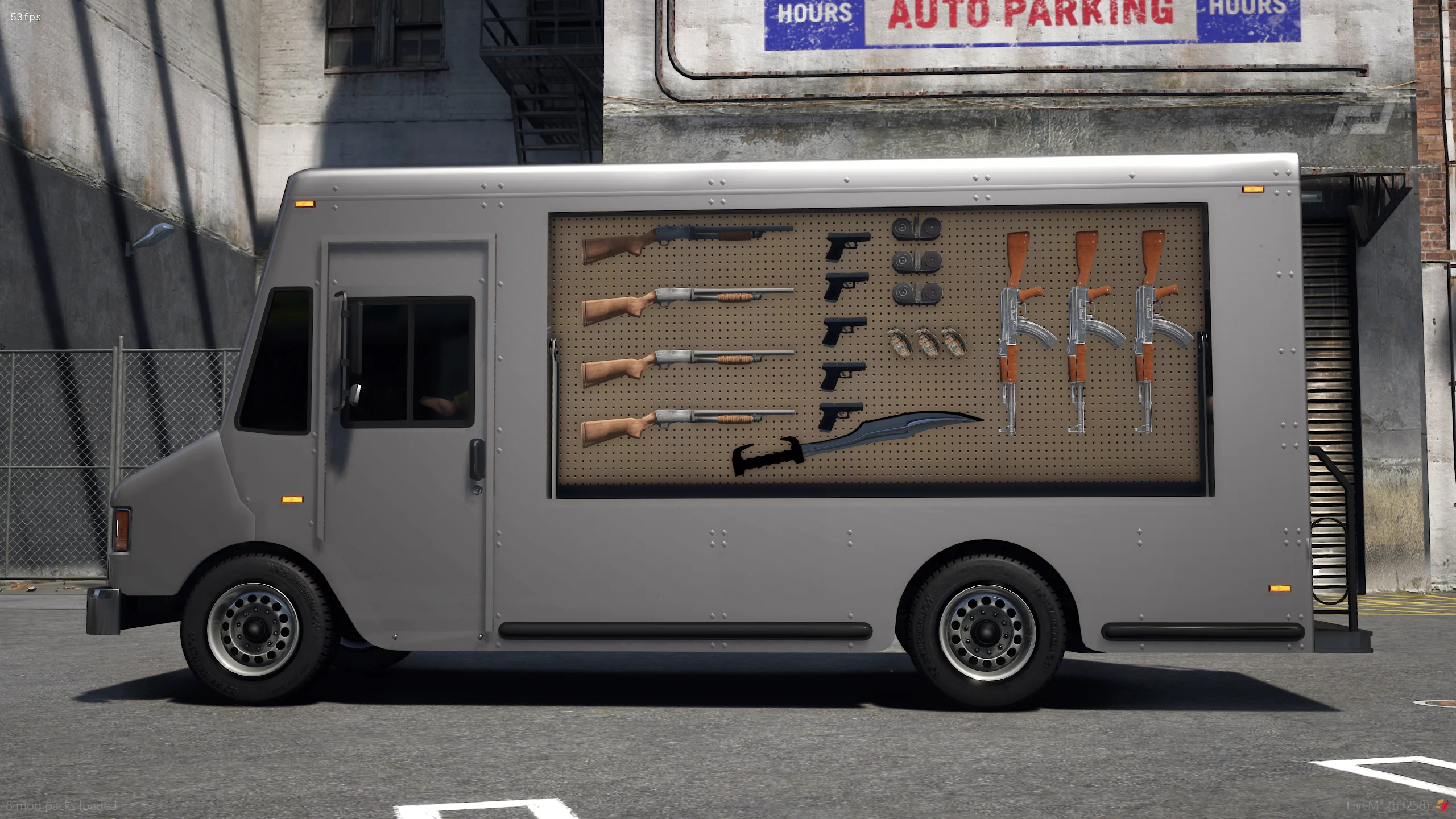 (Lore Friendly) Black Market Truck [Auto Door] - Image 2