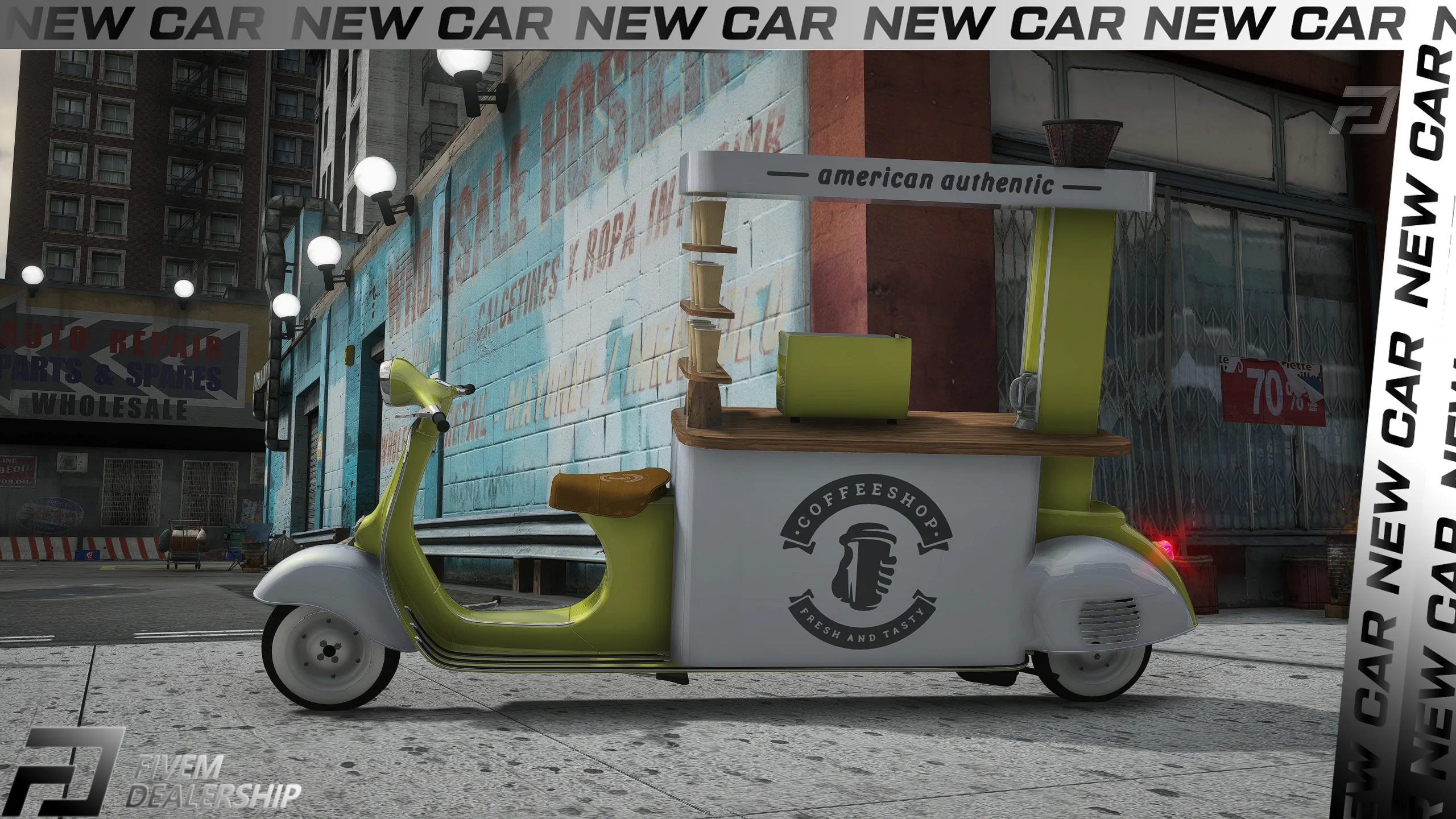 (Lore Friendly) Coffee Bike - Image 2