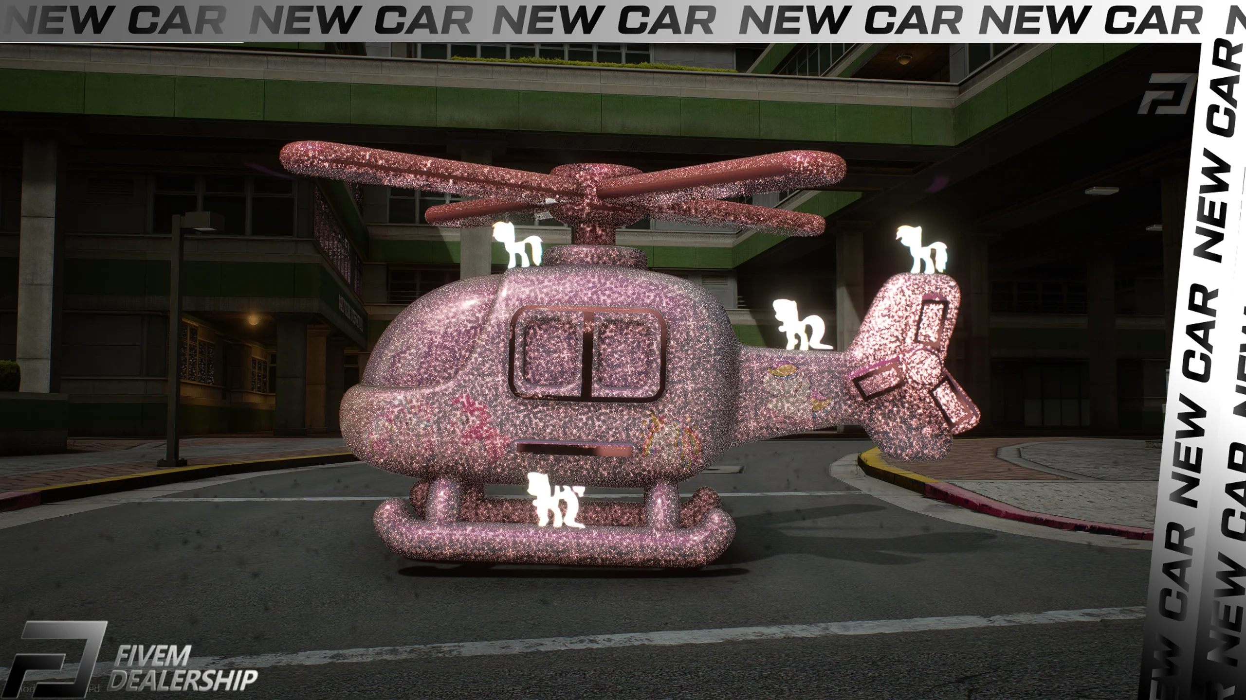 (Lore Friendly) Cute Pink Helicopter - Image 2