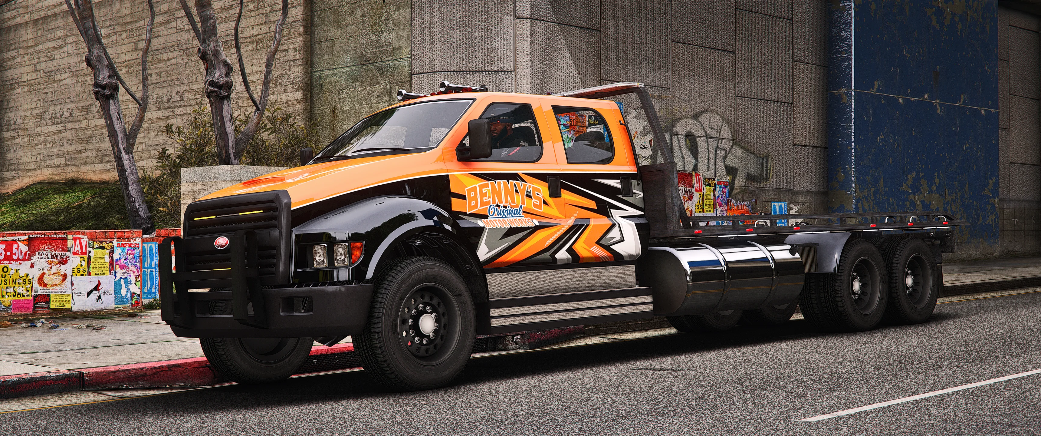 (Lore Friendly) [Non ELS] Lore Guardian Tow - Towtruck Flatbed - Image 2