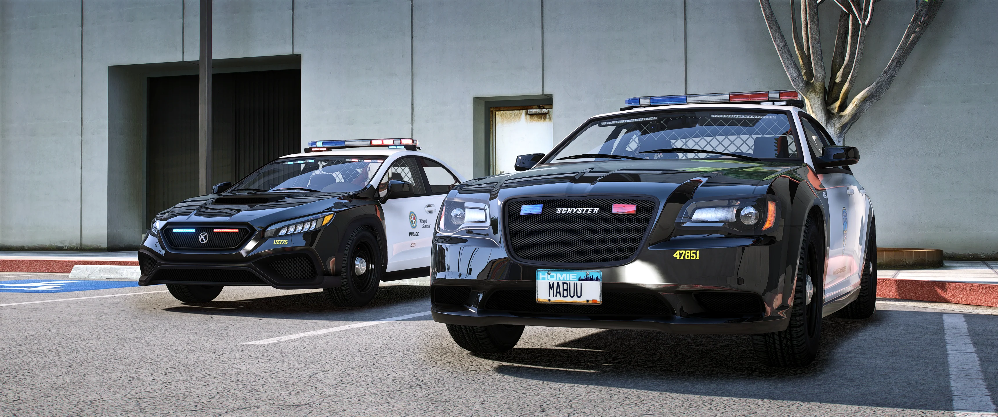 (Lore Friendly) [Non ELS] Pack Police (7 Cars) - Image 3