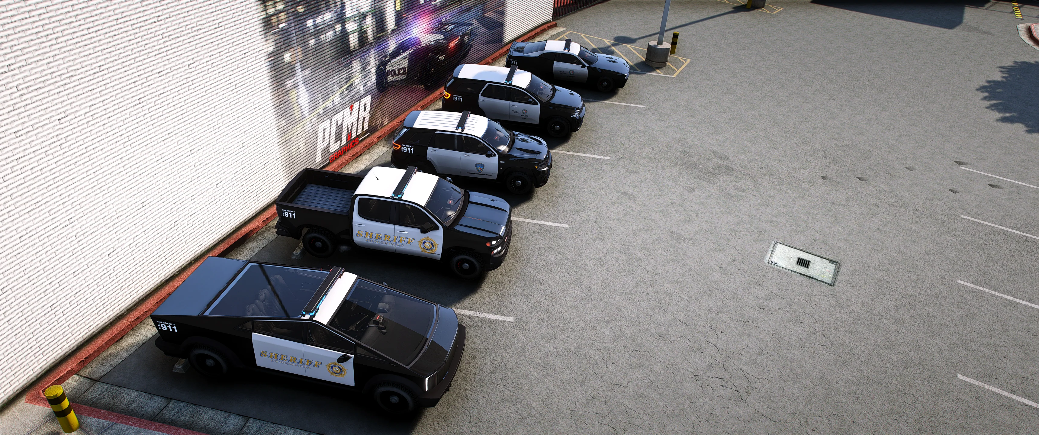 (Lore Friendly) [Non ELS] Pack Police (7 Cars) - Image 5