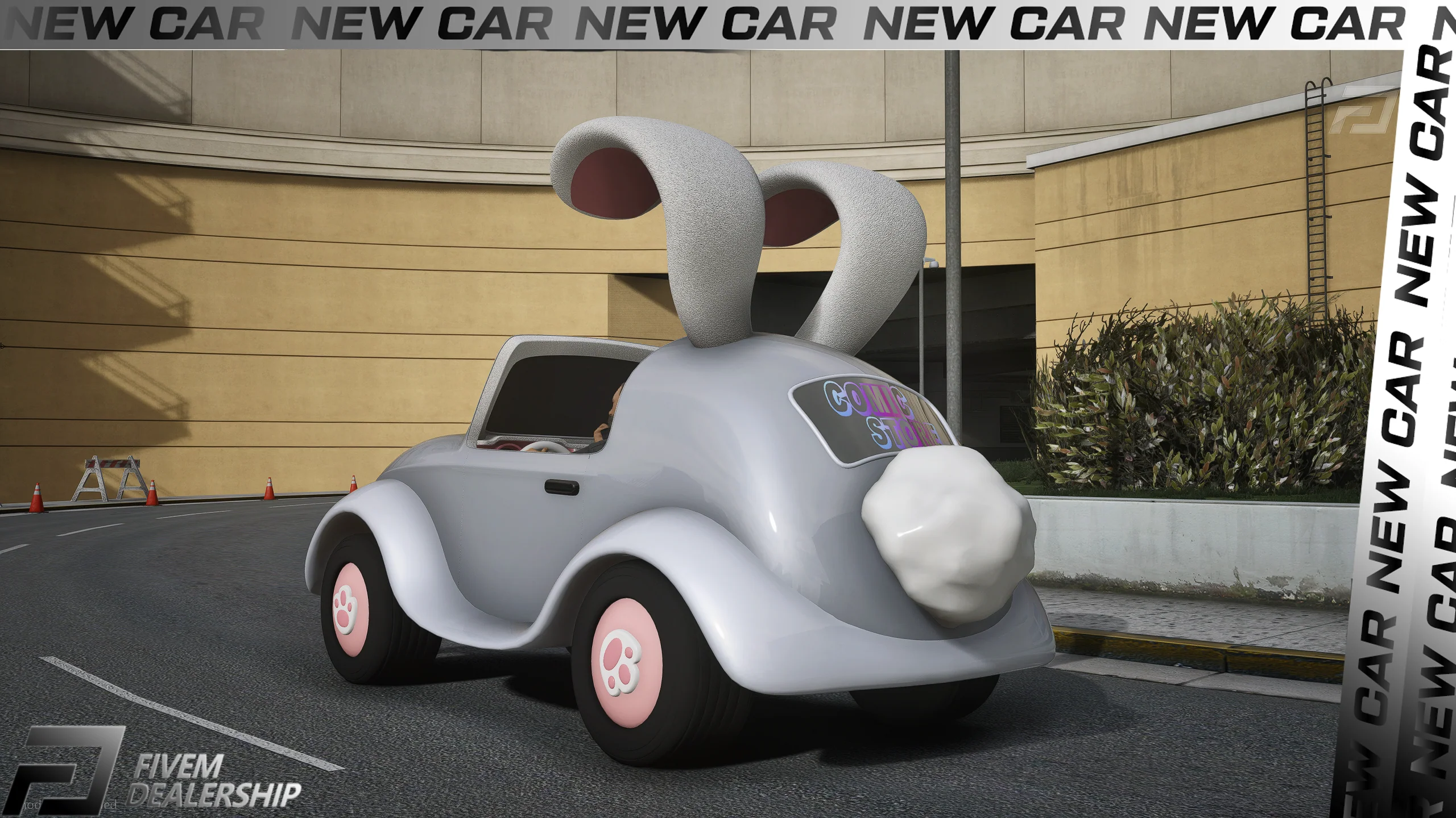 (Lore Friendly) Rabbit Car - Image 3