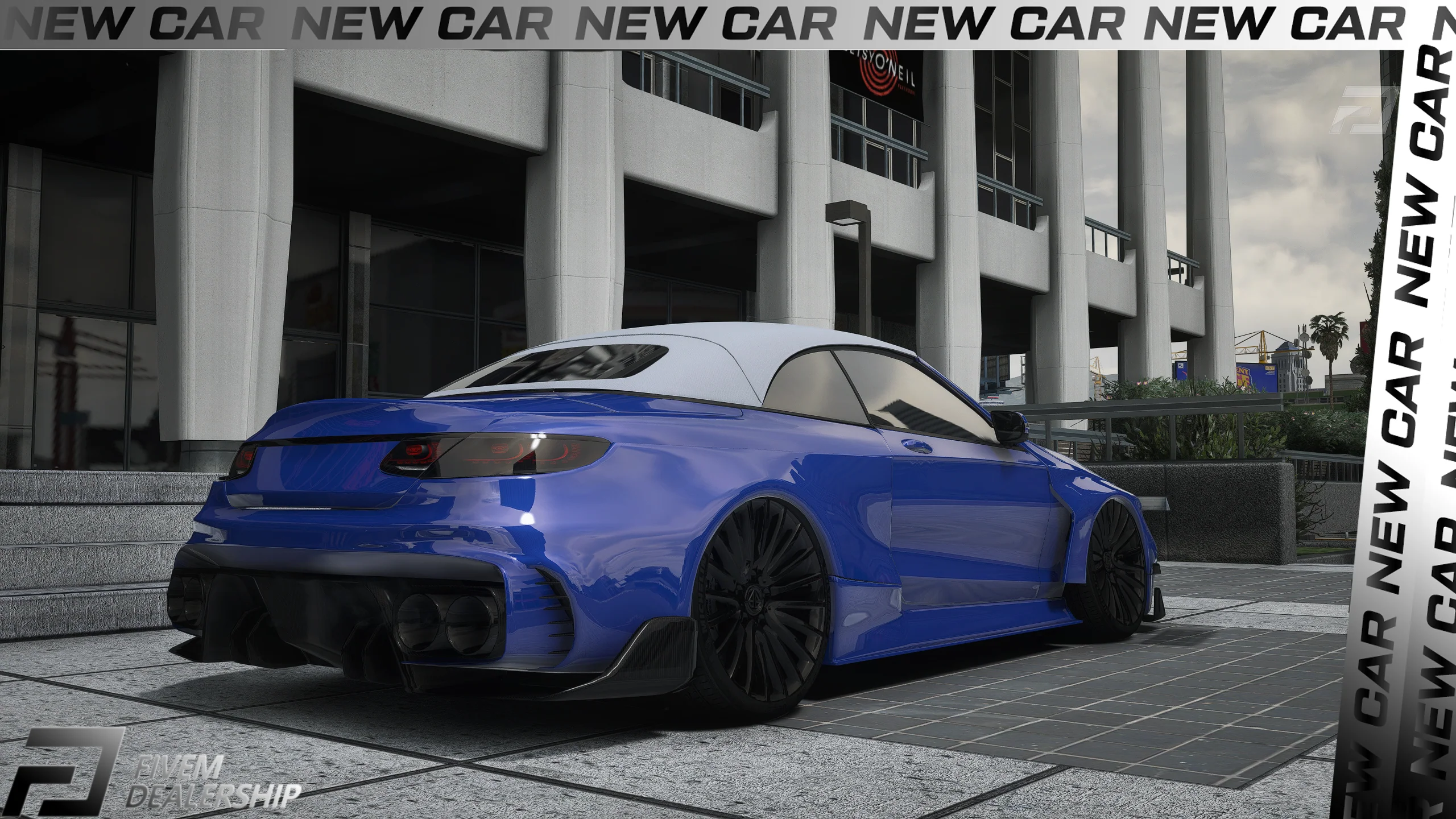 (Lore Friendly) Schwarzer Cabrio - Image 3