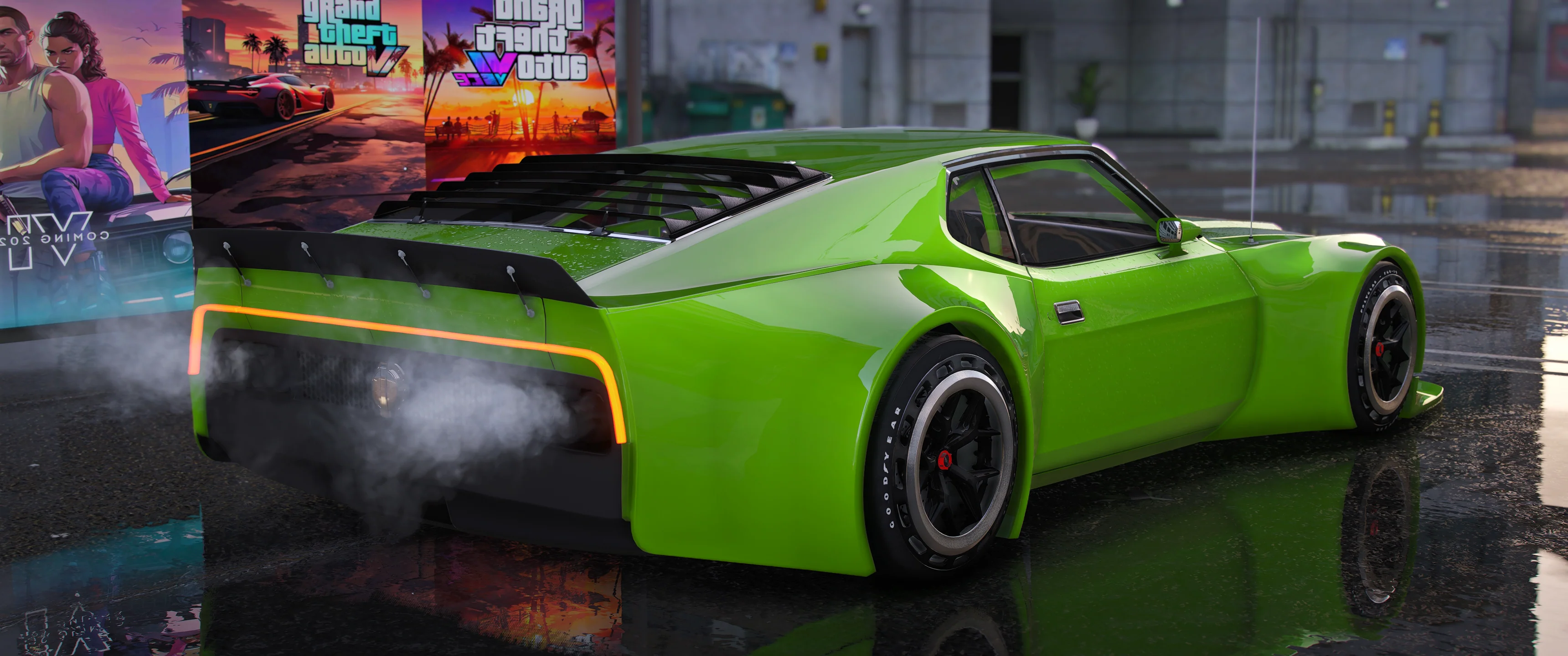 (Lore Friendly) TOS Mach1 as a Widebody Cyberpunk Style Machine - Image 2