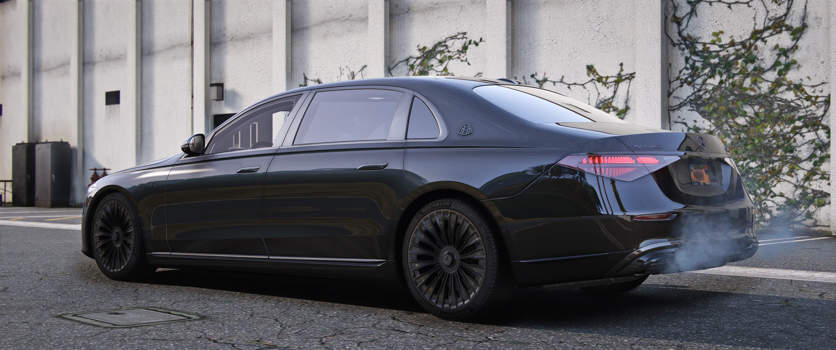 Mercedes-Benz S680 Black - Image 2
