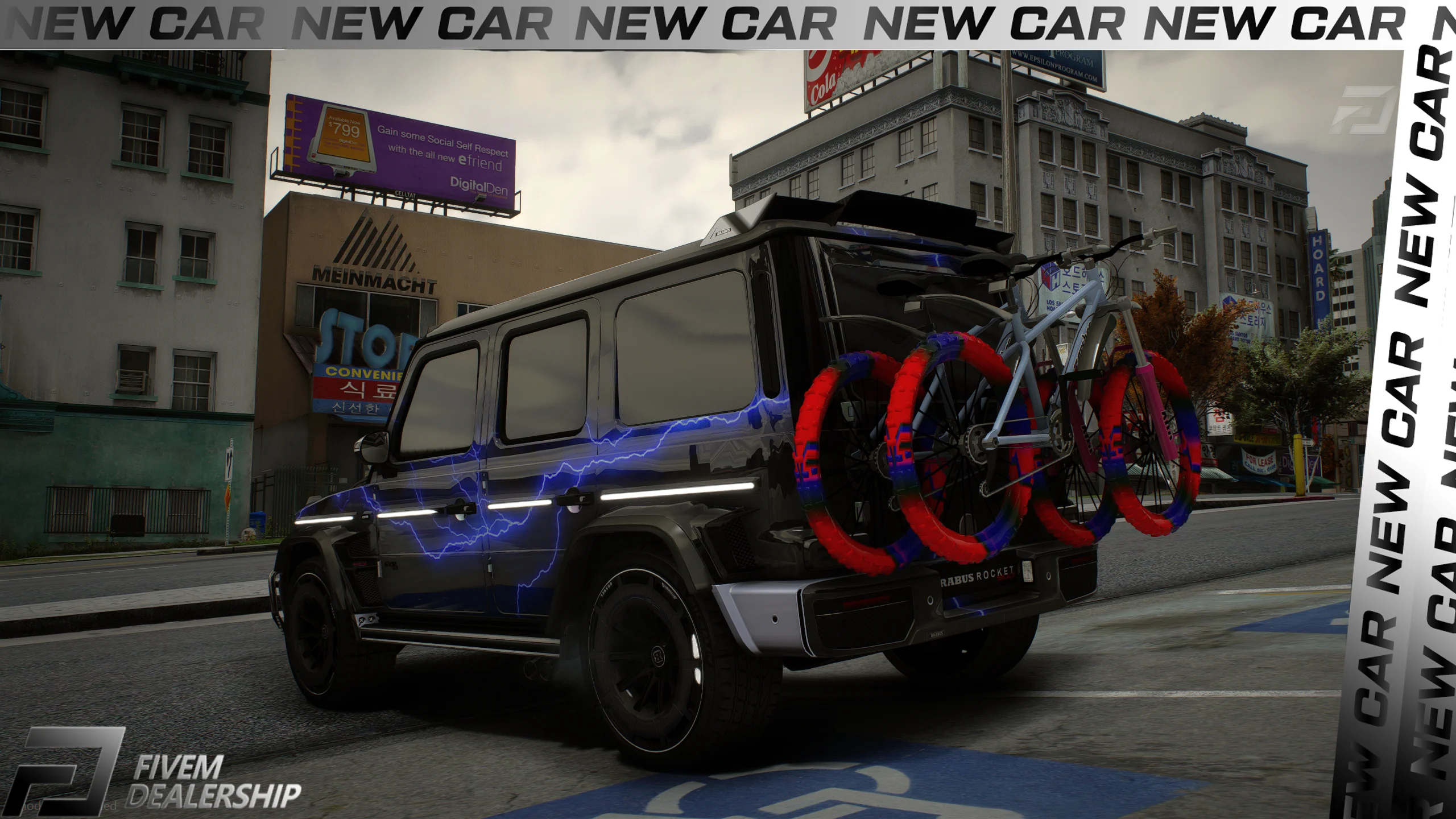 Mercedes Brabus G900 Thunder [Dinamic RGB Lights] - Image 3