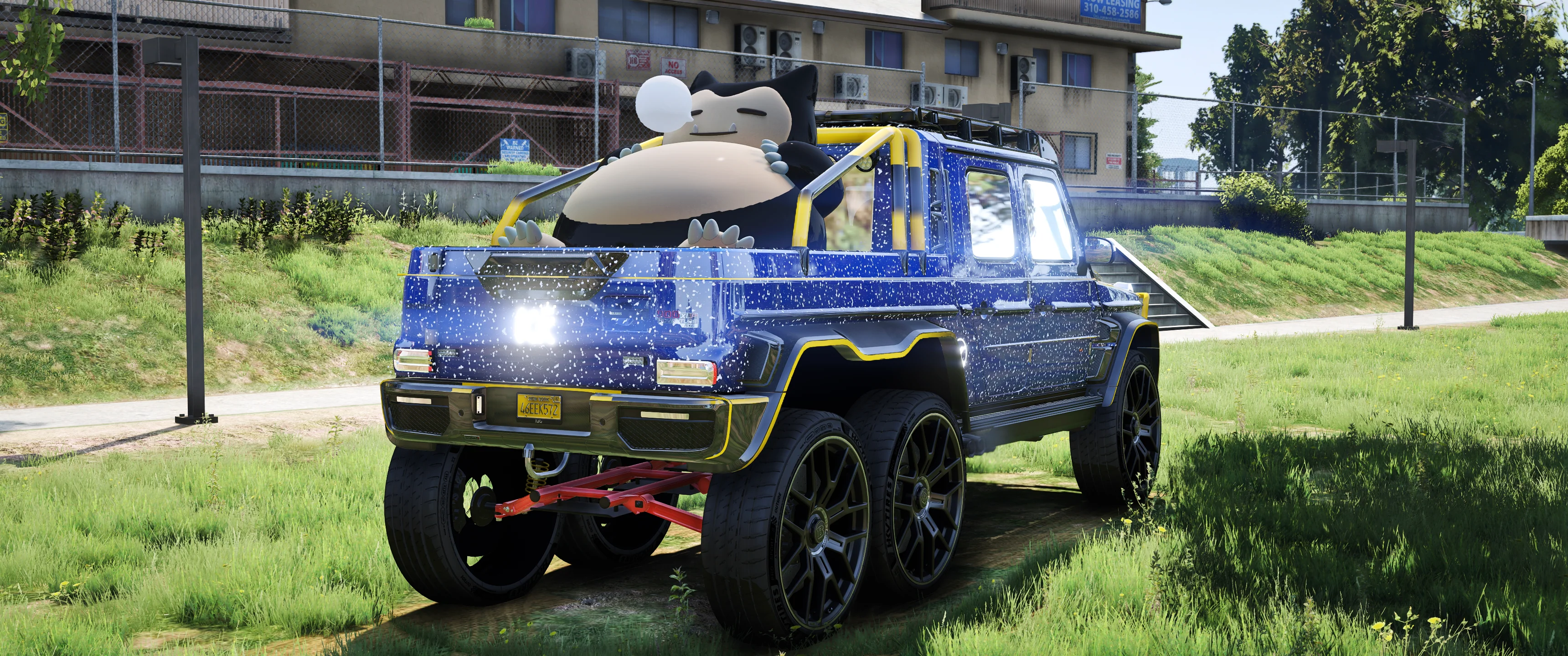 Mercedes G Brabus XLP800 6x6 [Dinamic lights] - Image 2