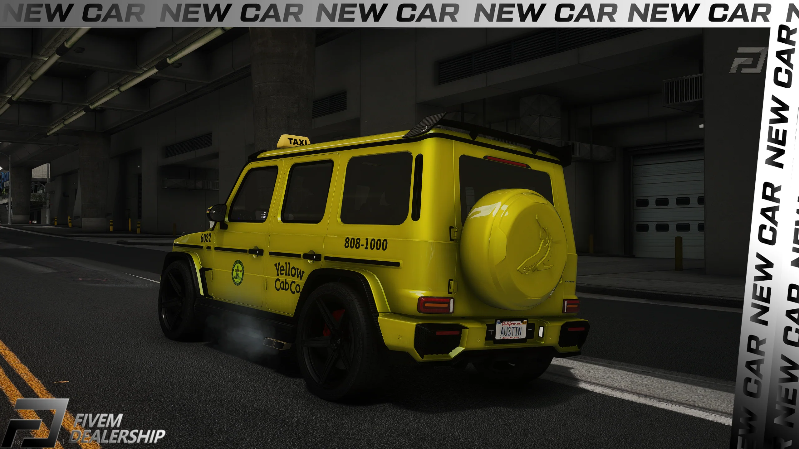 Mercedes G63 Topcar Taxi - Image 3