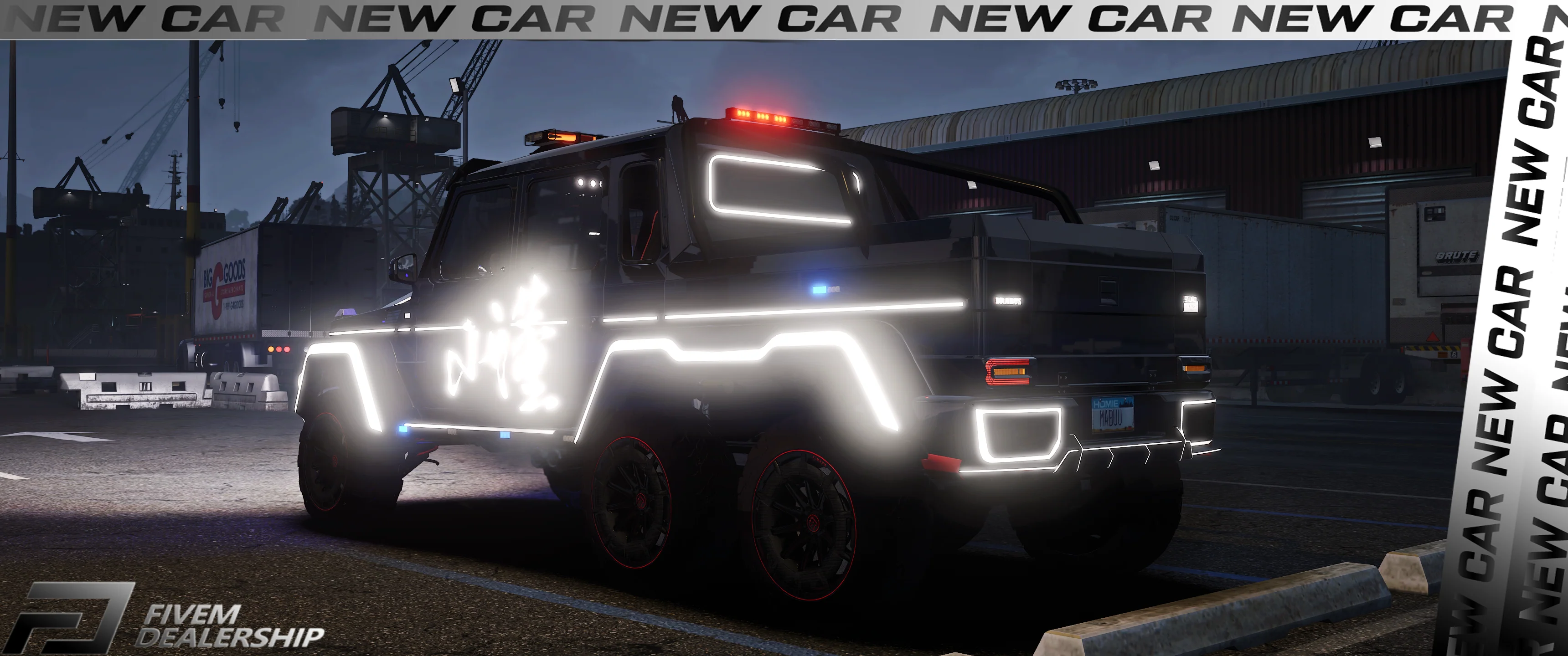 Mercedes G900 6x6 [Dinamic Lights] - Image 2