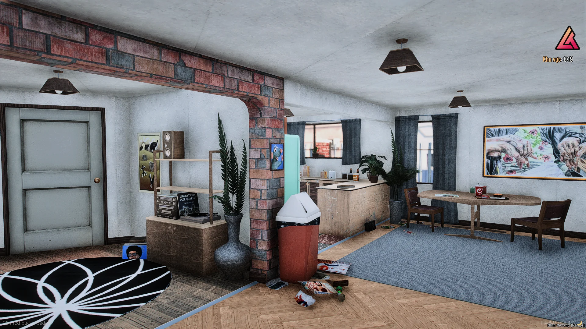 [MLO] Open Interior GANG HOUSE 01 - Image 4
