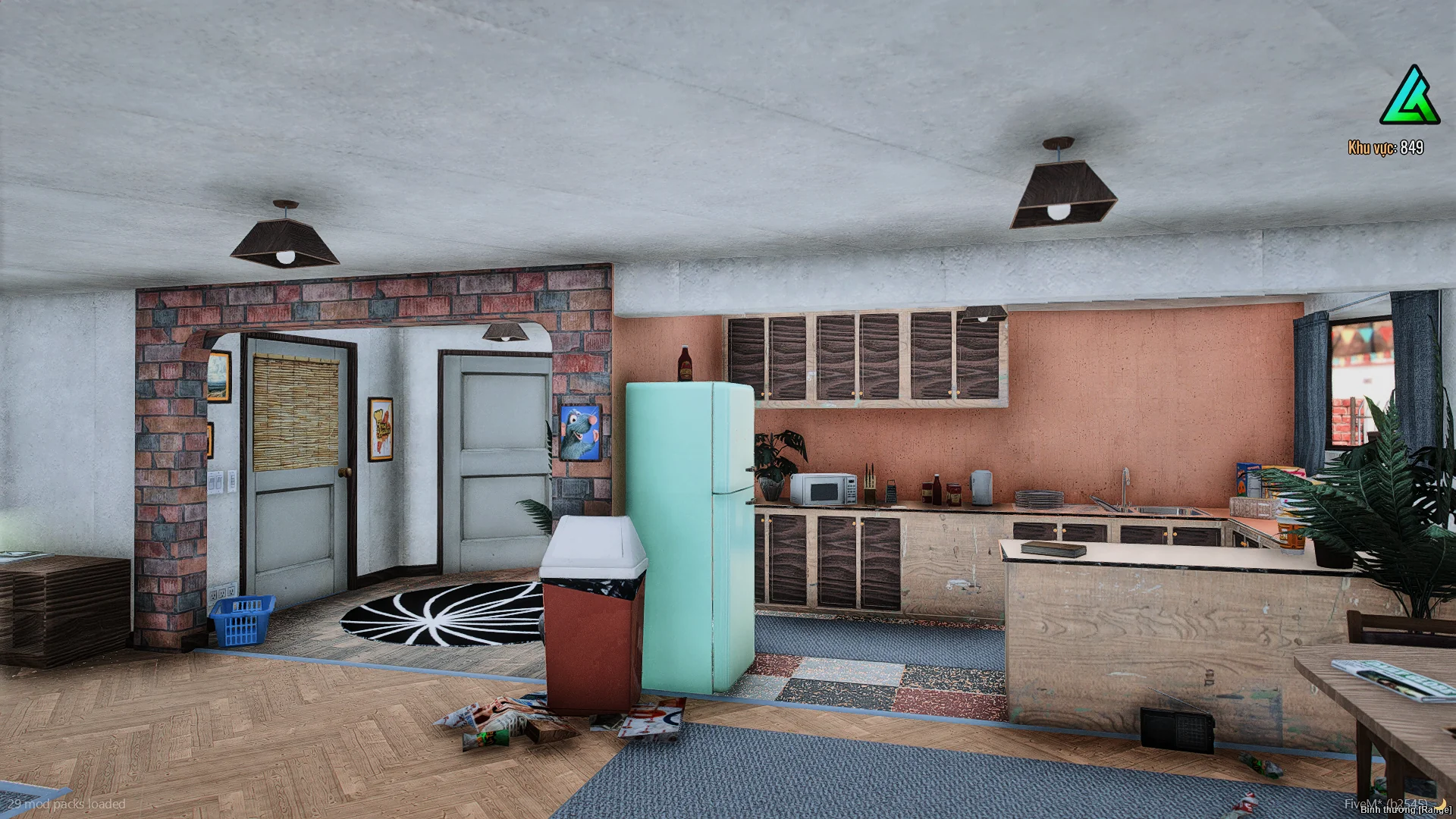 [MLO] Open Interior GANG HOUSE 01 - Image 6