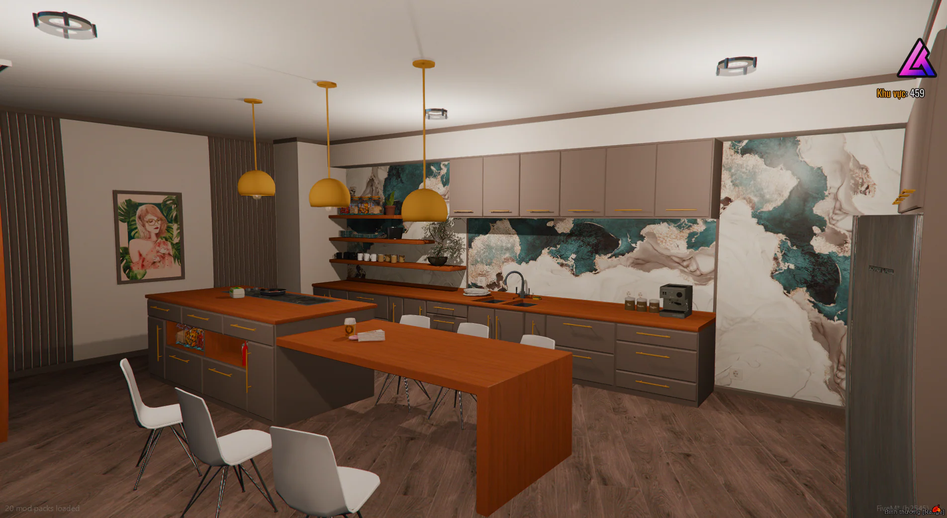[MLO] Open Interior - Gold House - Image 17