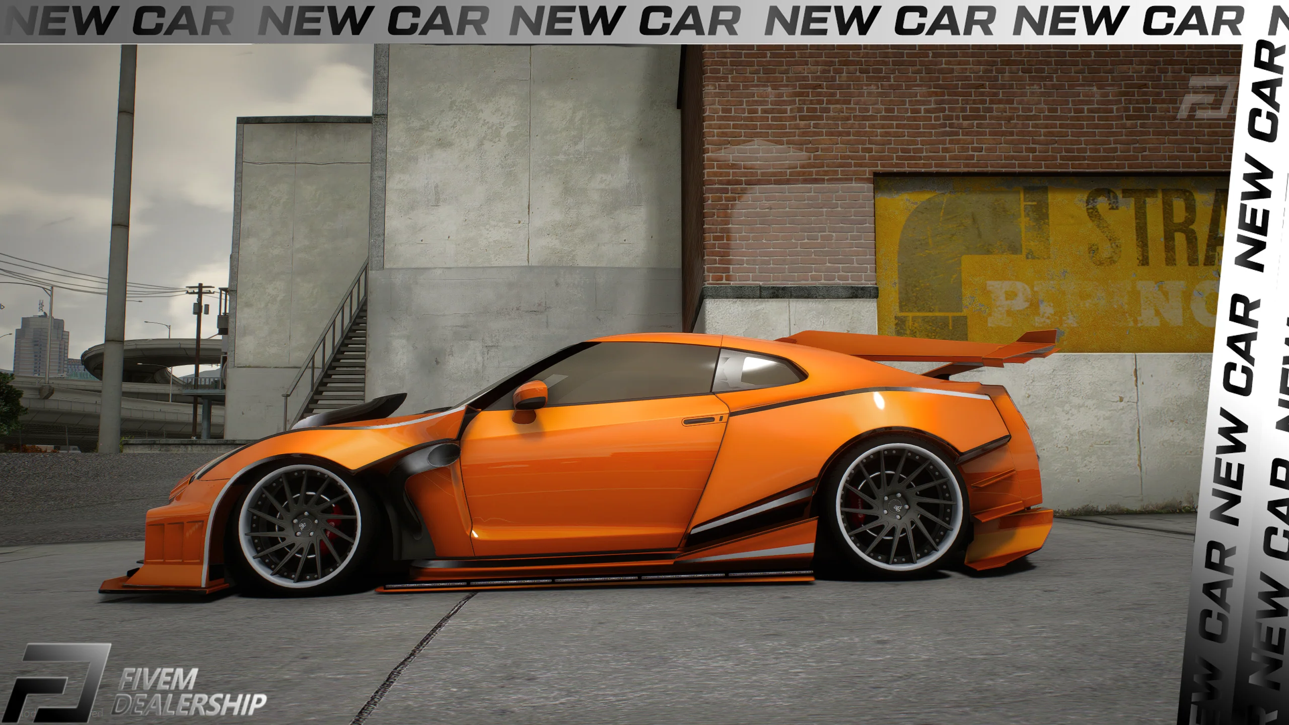 Nissan GTR Custom Widebody [Dinamic Lights] - Image 2