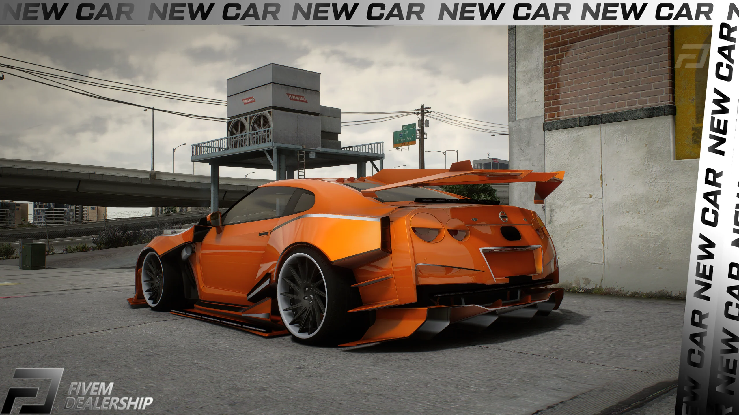 Nissan GTR Custom Widebody [Dinamic Lights] - Image 3