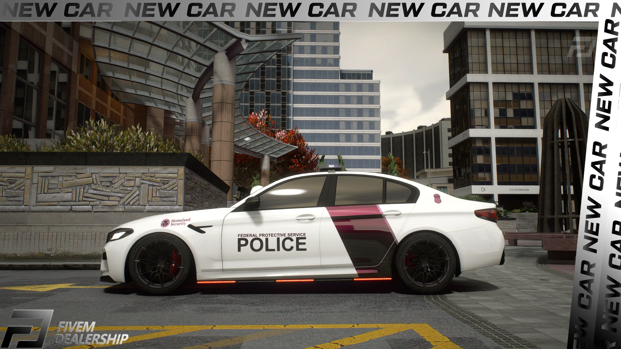 [Non ELS] BMW M5 2022 Police LS - Image 2