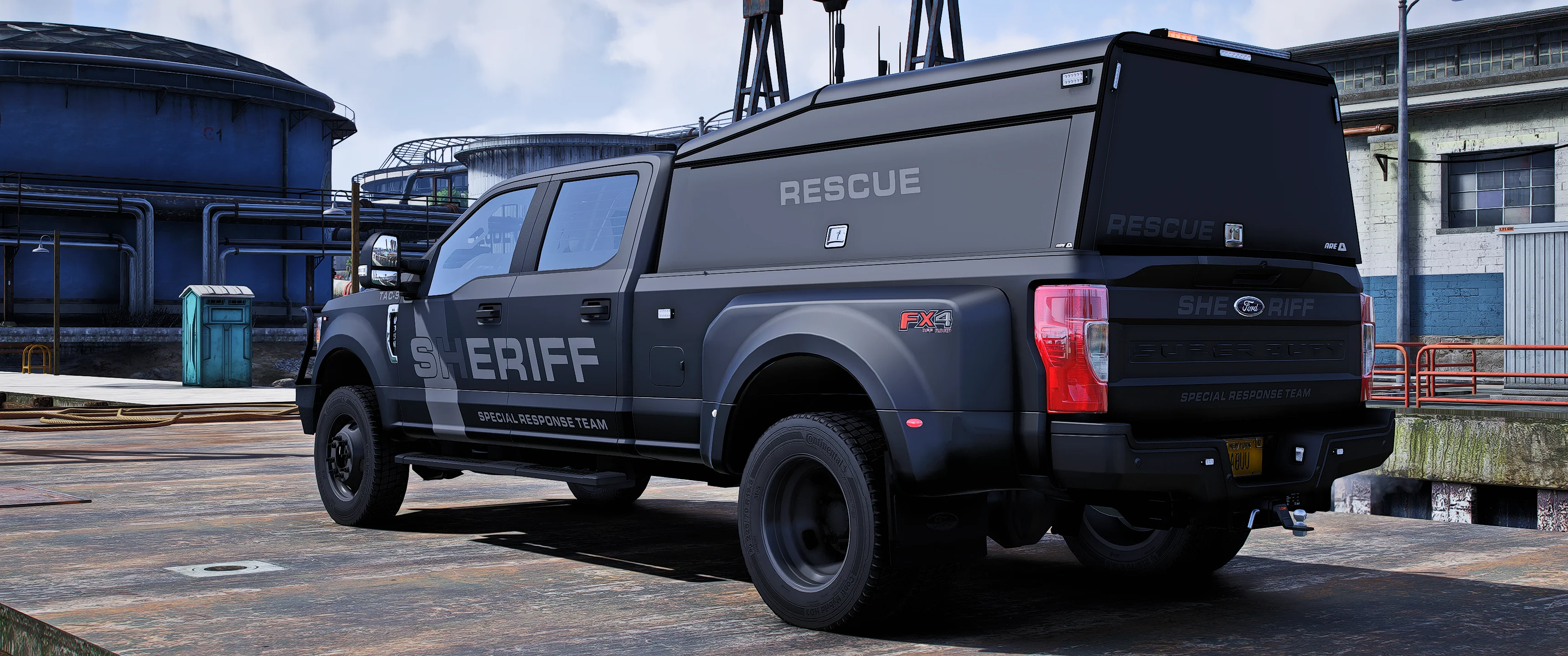 [Non ELS] Ford F350 Swat Patrol truck - Image 2