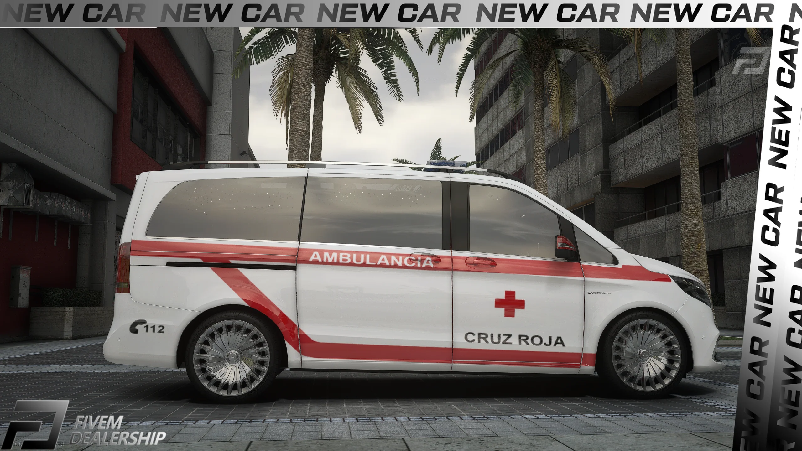 [Non ELS] Mercedes V-Class 2021 Ambulance - Image 2