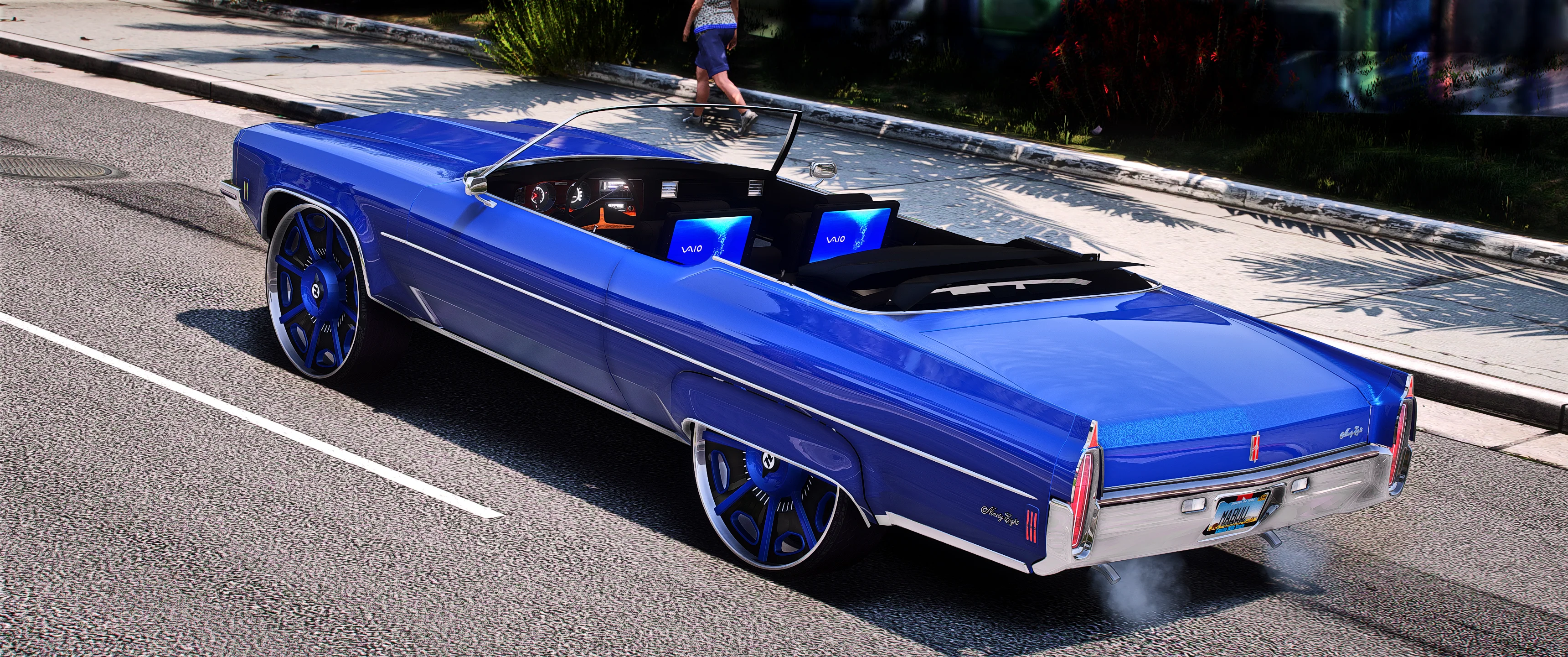 Oldsmobile Delta98 Vert Donk 1972 [Animation Roof] - Image 2