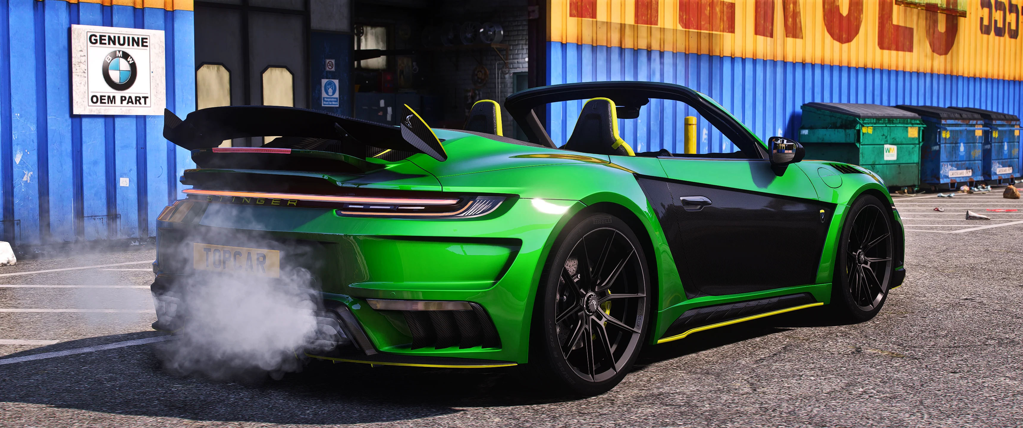 Porsche TopCar Stinger GTR 911 Turbo Cabriolet - Image 2