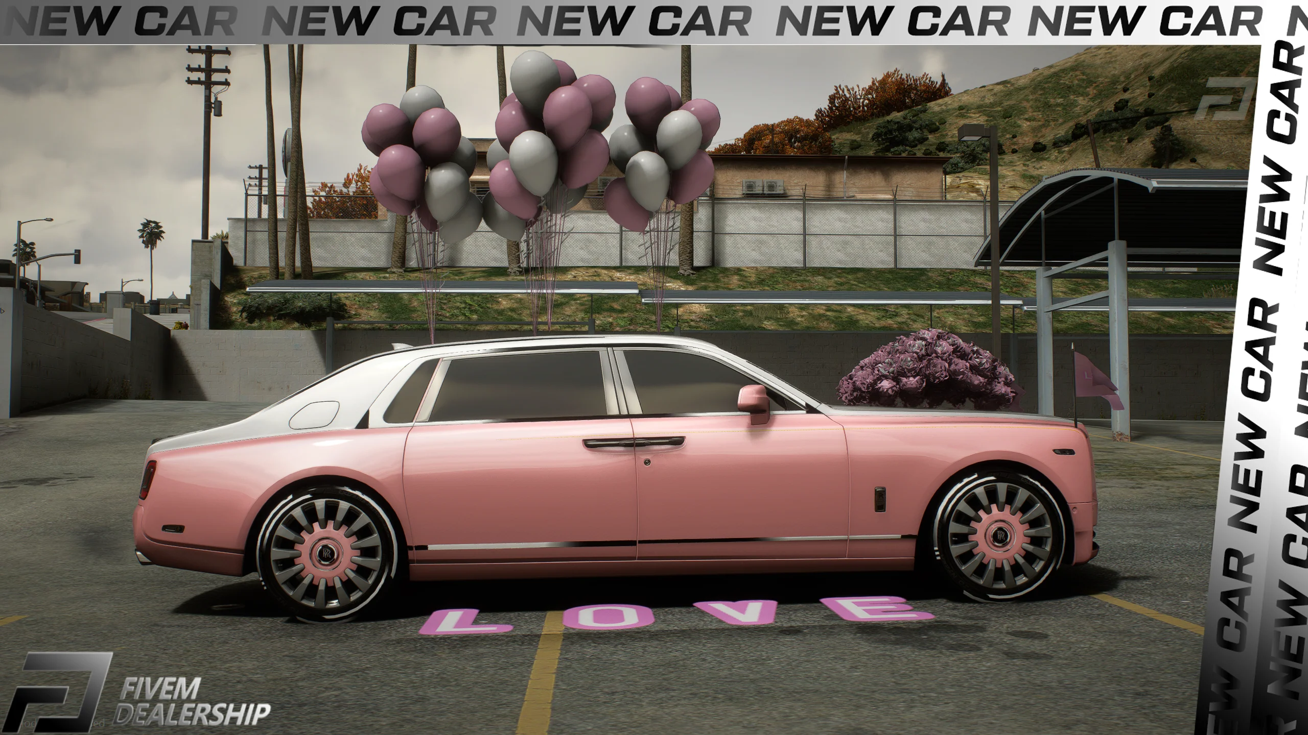 Rolls Royce Phantom 8 EWB Wedding [Dinamic Lights] - Image 2