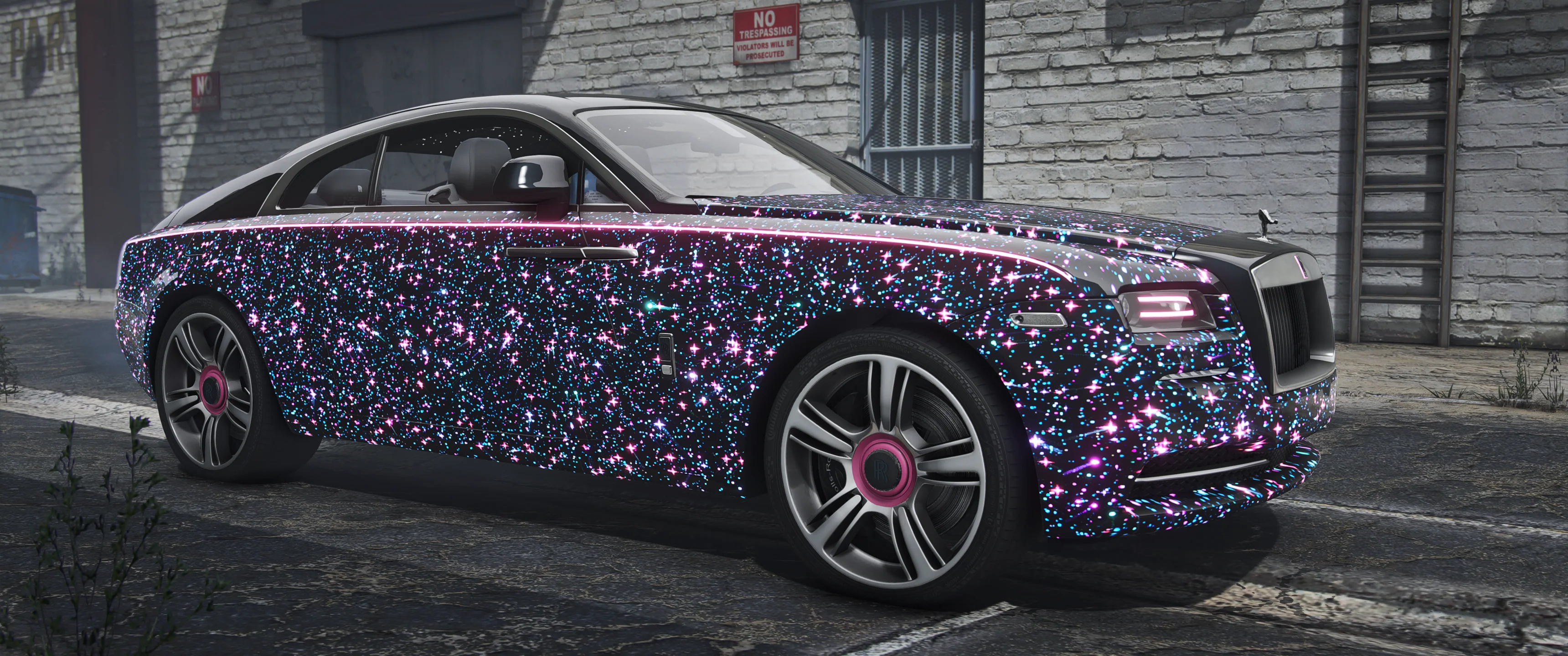 Rolls-Royce Wraith Diamond Flying [Dinamic Lights] - Image 3