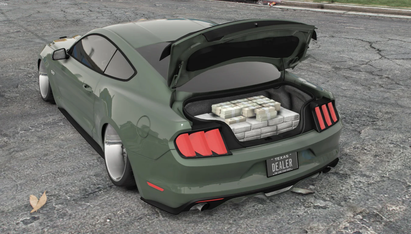 Stanced Ford Mustang 5.0 - Image 4