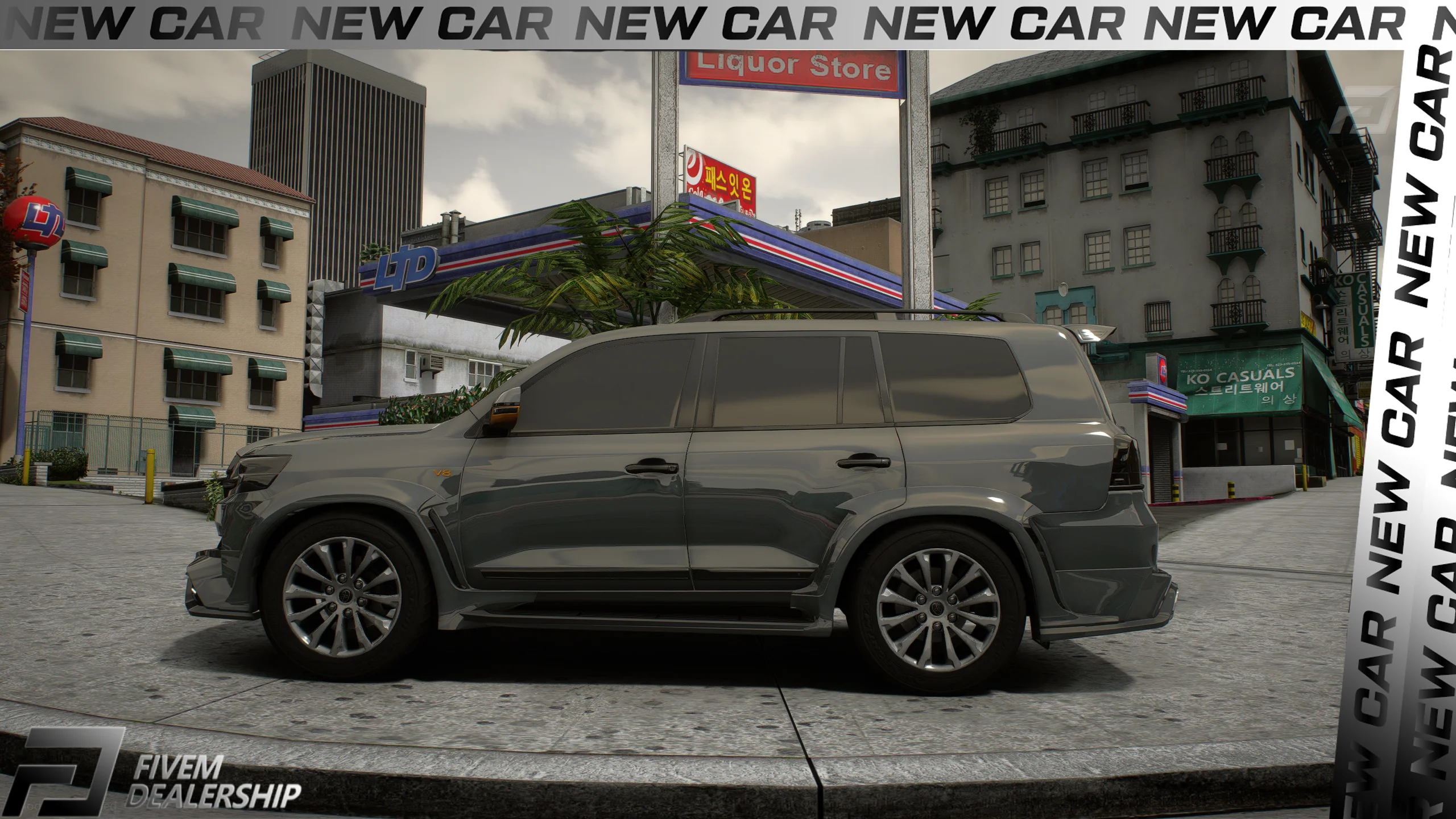 Top-tier gold WALD Toyota Land Cruiser - Image 2