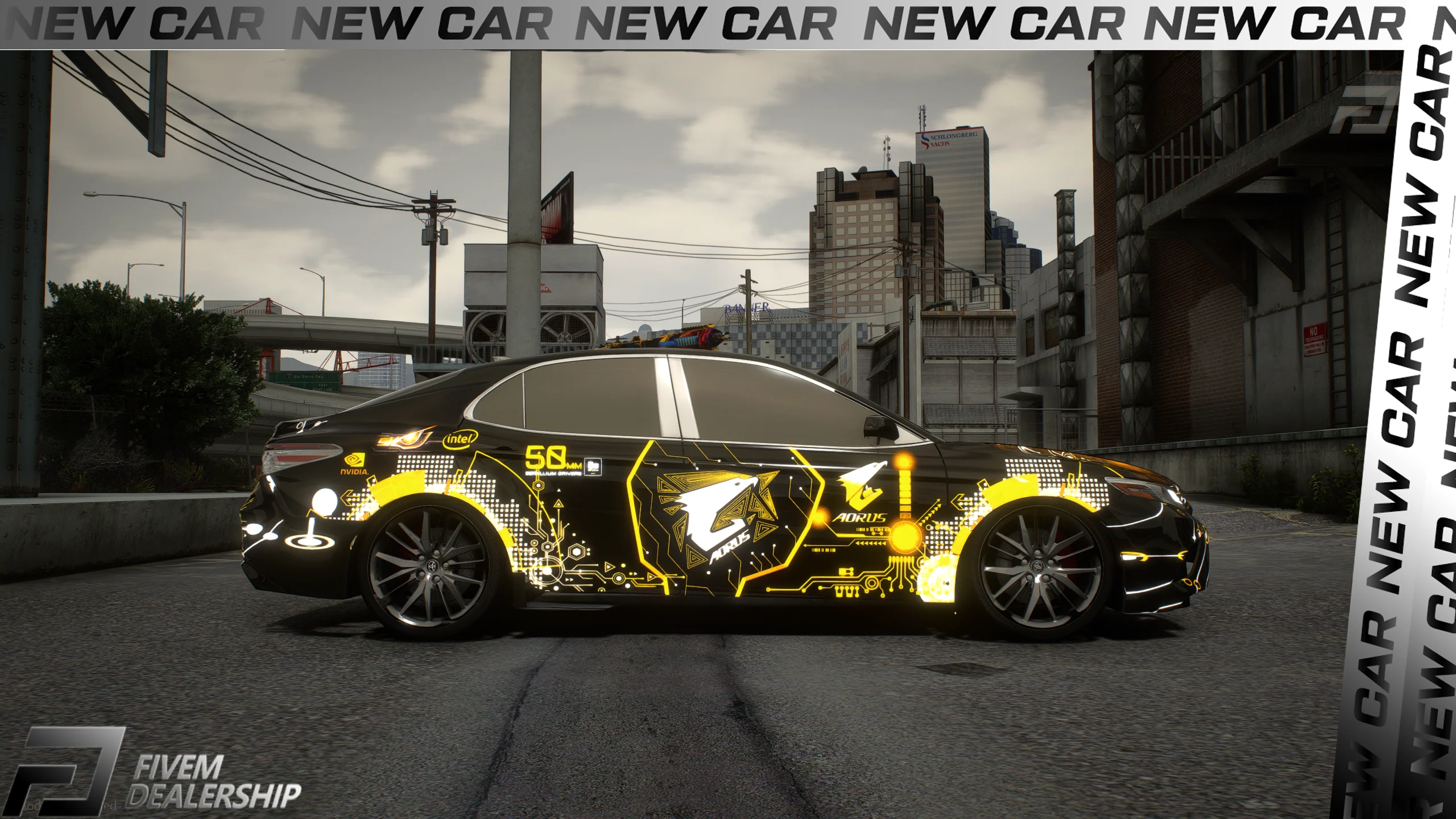 Toyota Camry Custom Aorus - Image 2