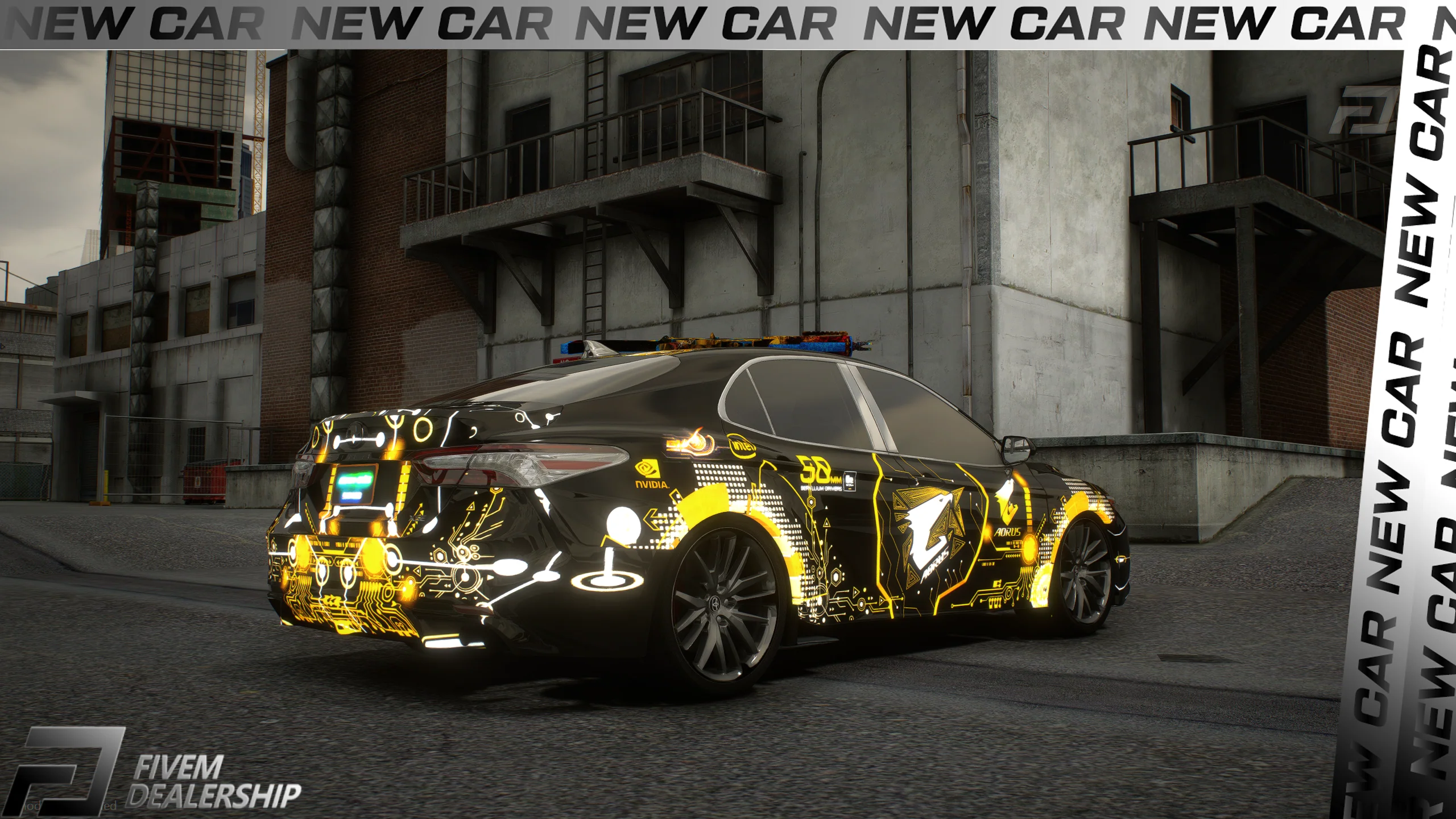 Toyota Camry Custom Aorus - Image 3