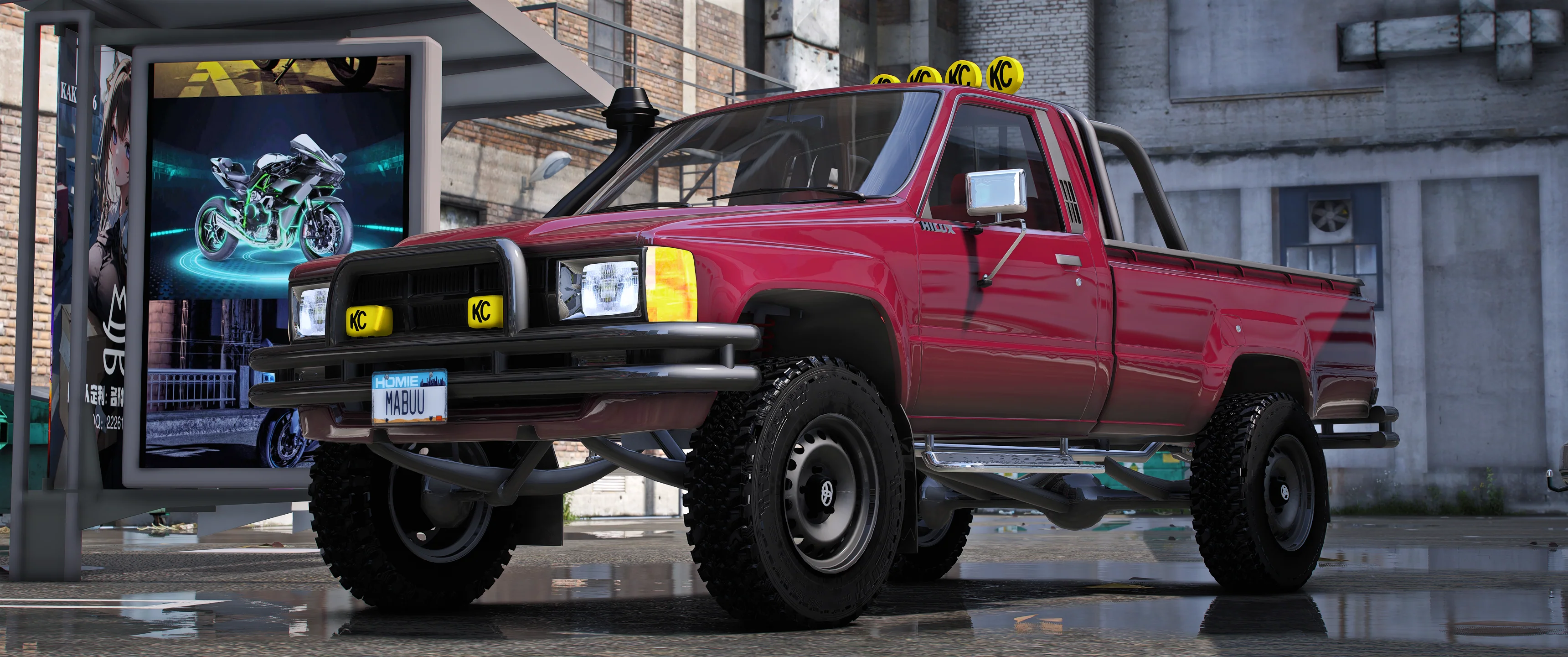 Toyota Hilux Xtra Cab SR5 4x4 1985-1990 Marty McFly - Image 2